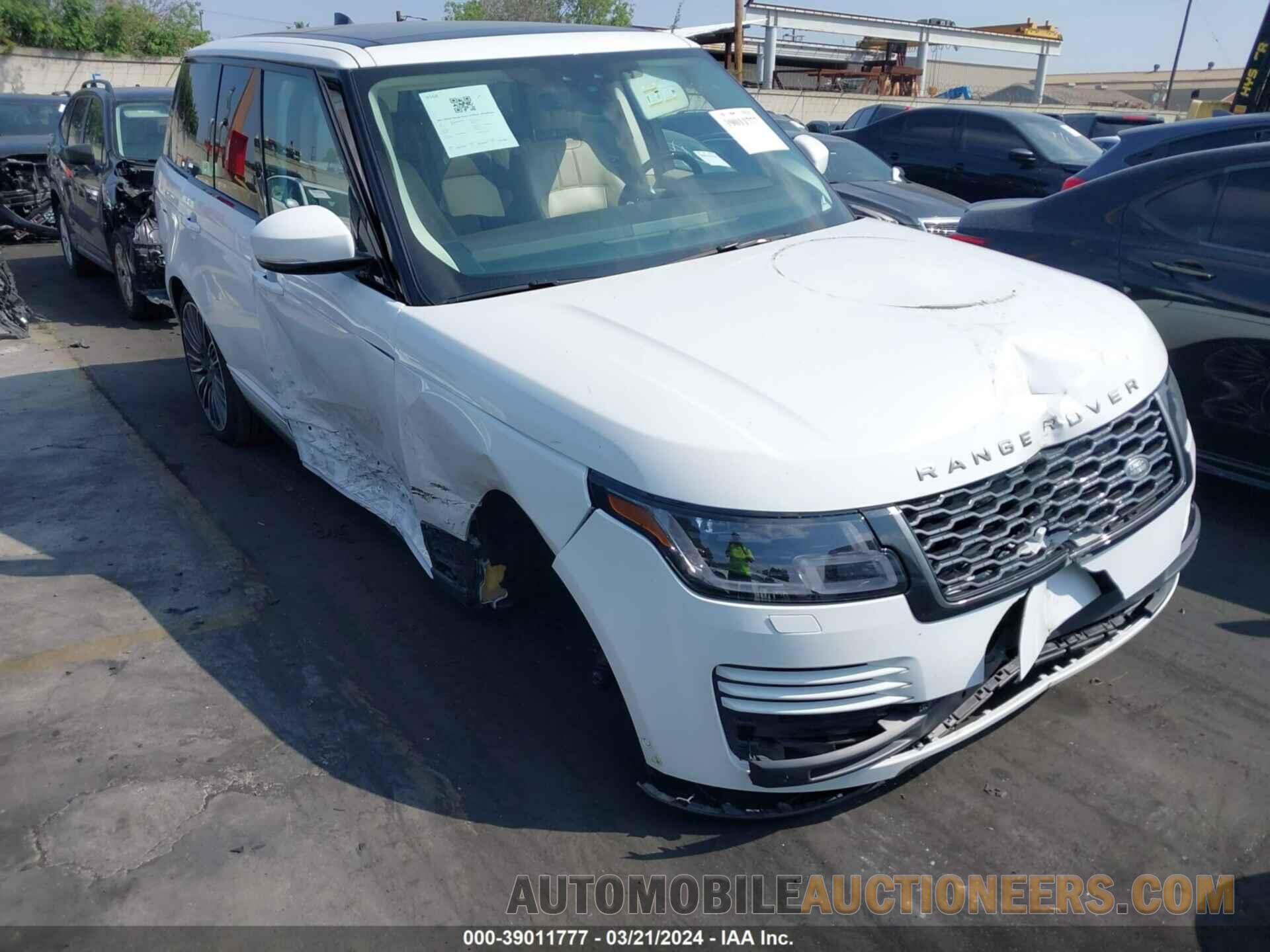 SALGR2SU6NA457843 LAND ROVER RANGE ROVER 2022