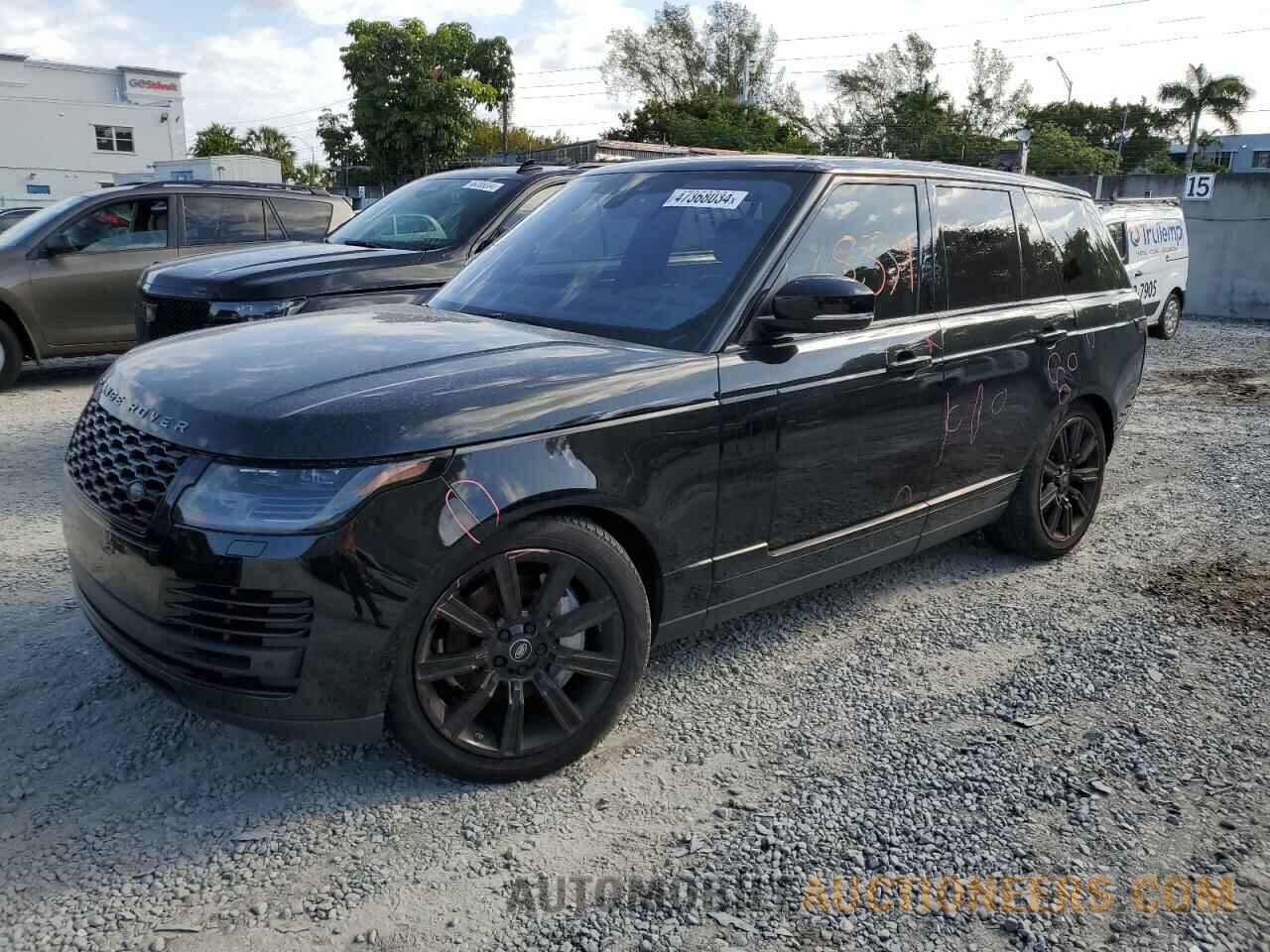 SALGR2SU8MA419271 LAND ROVER RANGEROVER 2021