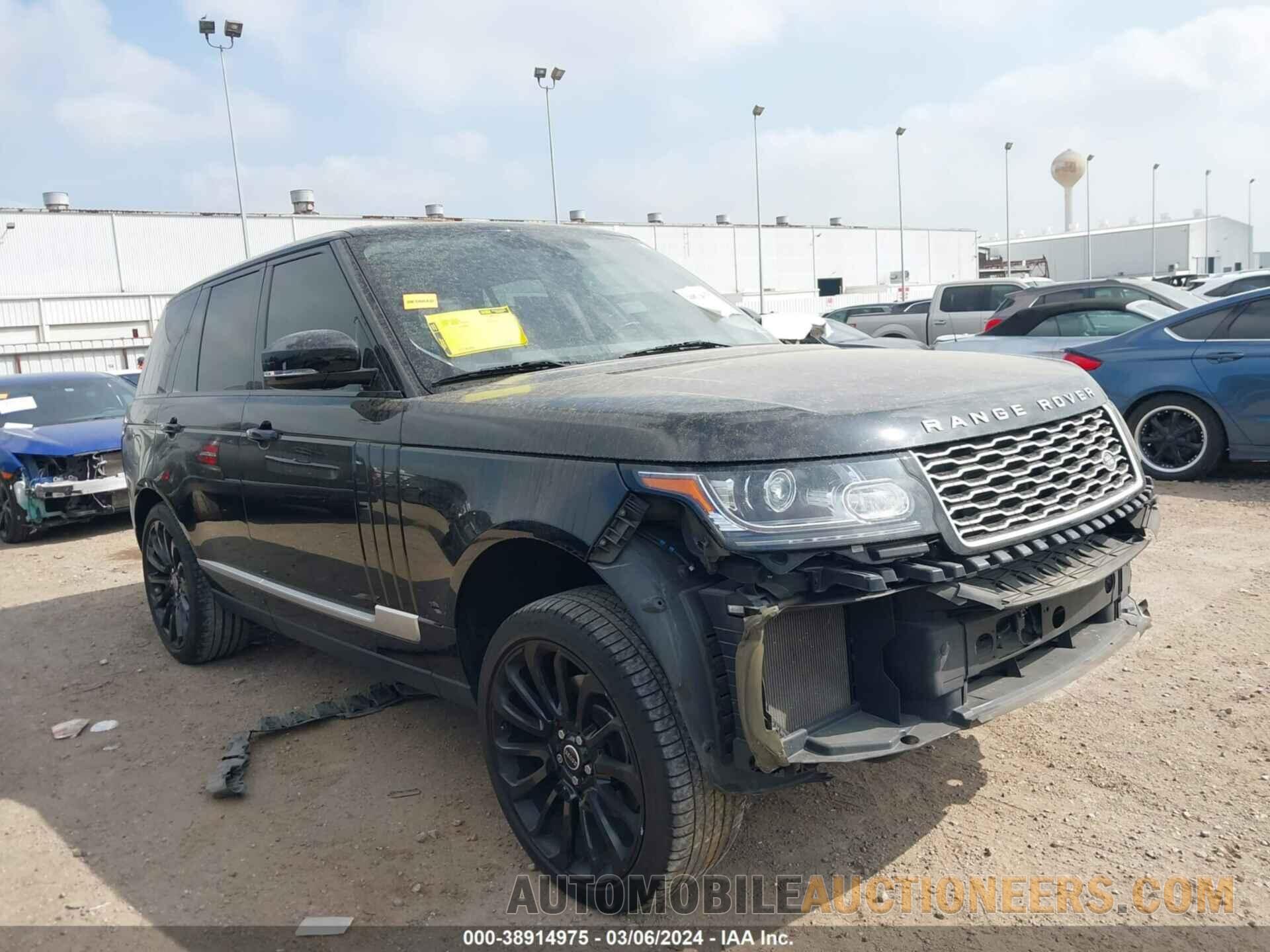 SALGR2VF8FA226277 LAND ROVER RANGE ROVER 2015