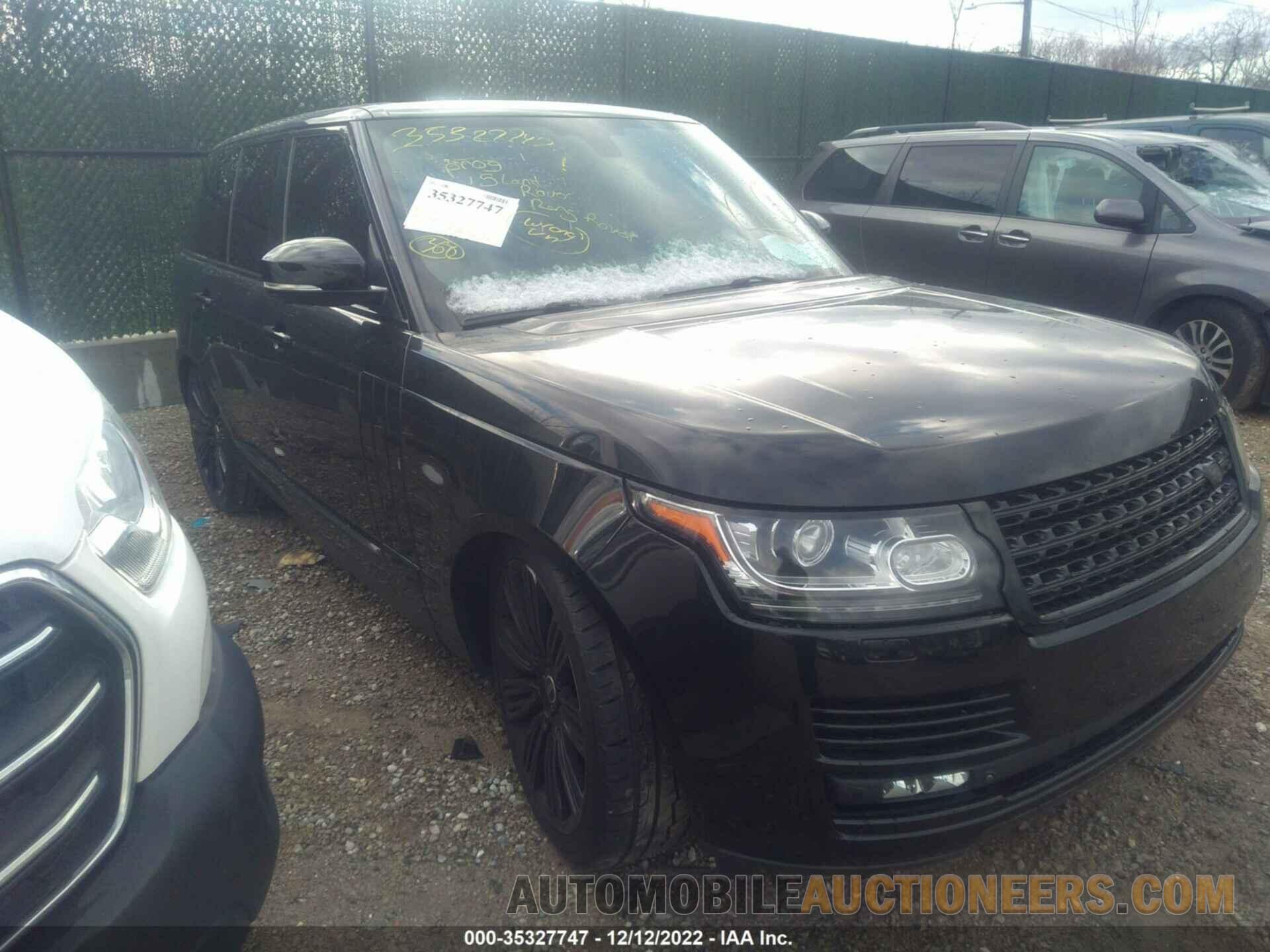 SALGR2VF9FA219869 LAND ROVER RANGE ROVER 2015