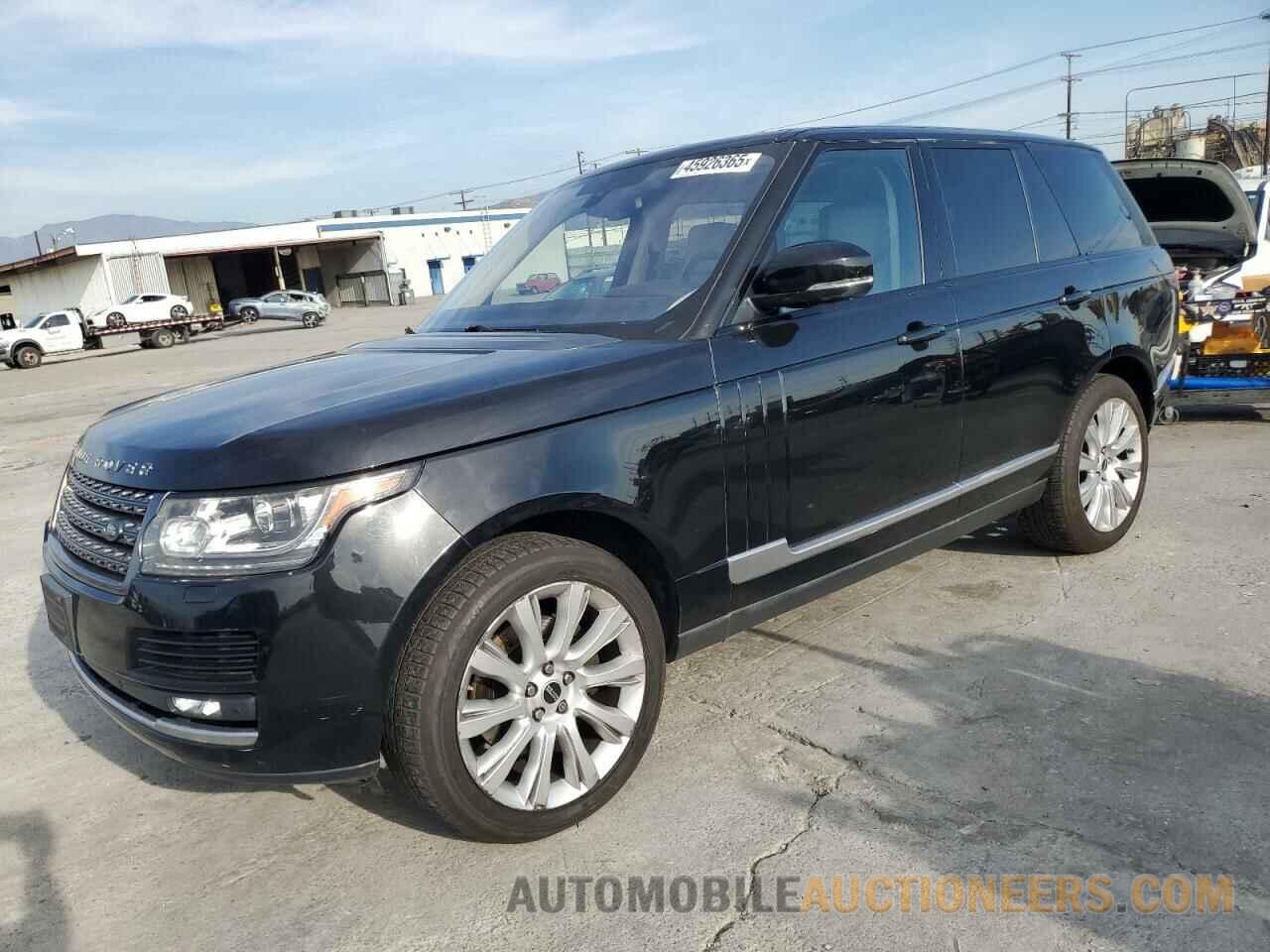 SALGR2VF9GA278020 LAND ROVER RANGEROVER 2016