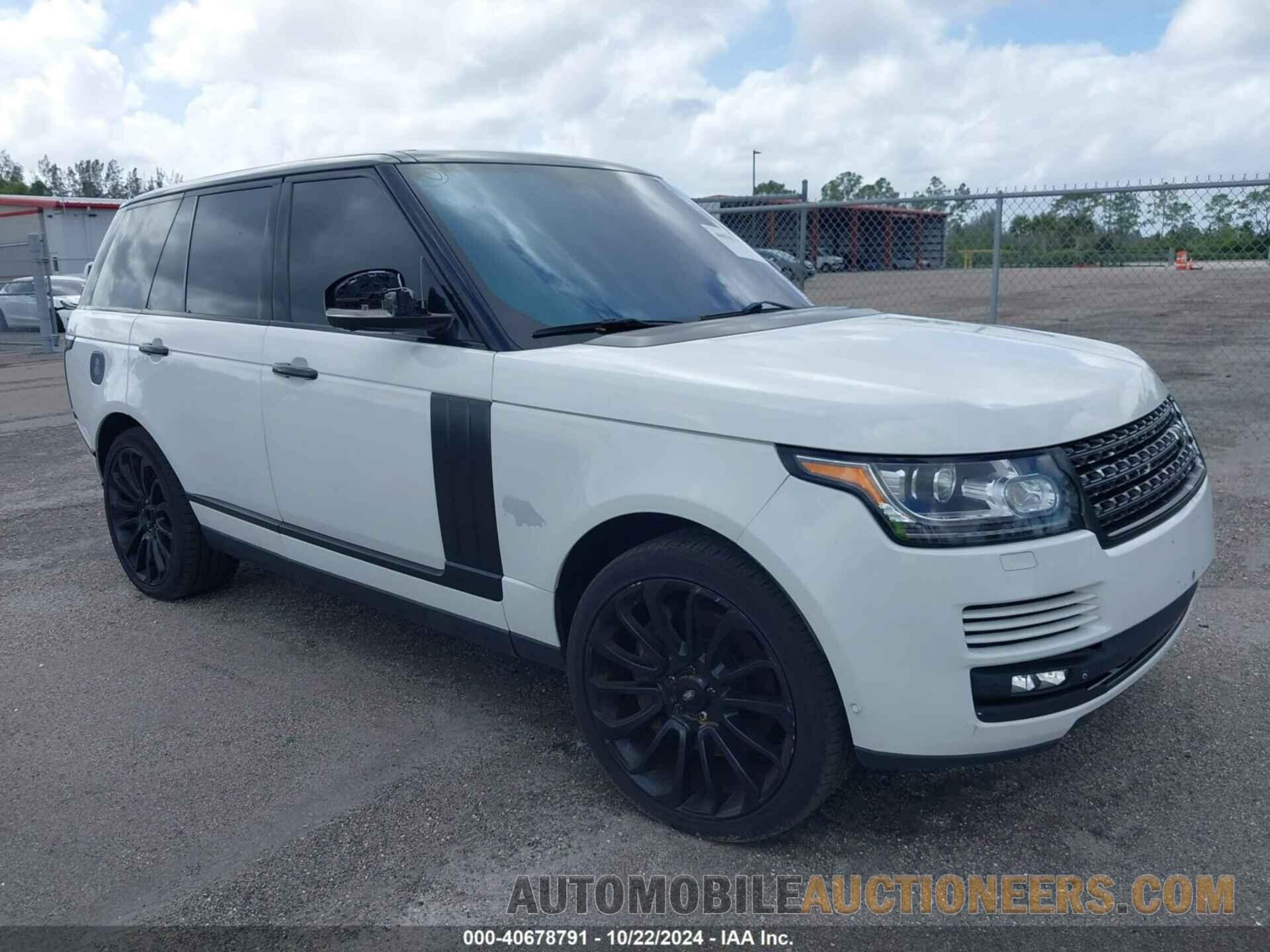 SALGS2DFXDA105379 LAND ROVER RANGE ROVER 2013