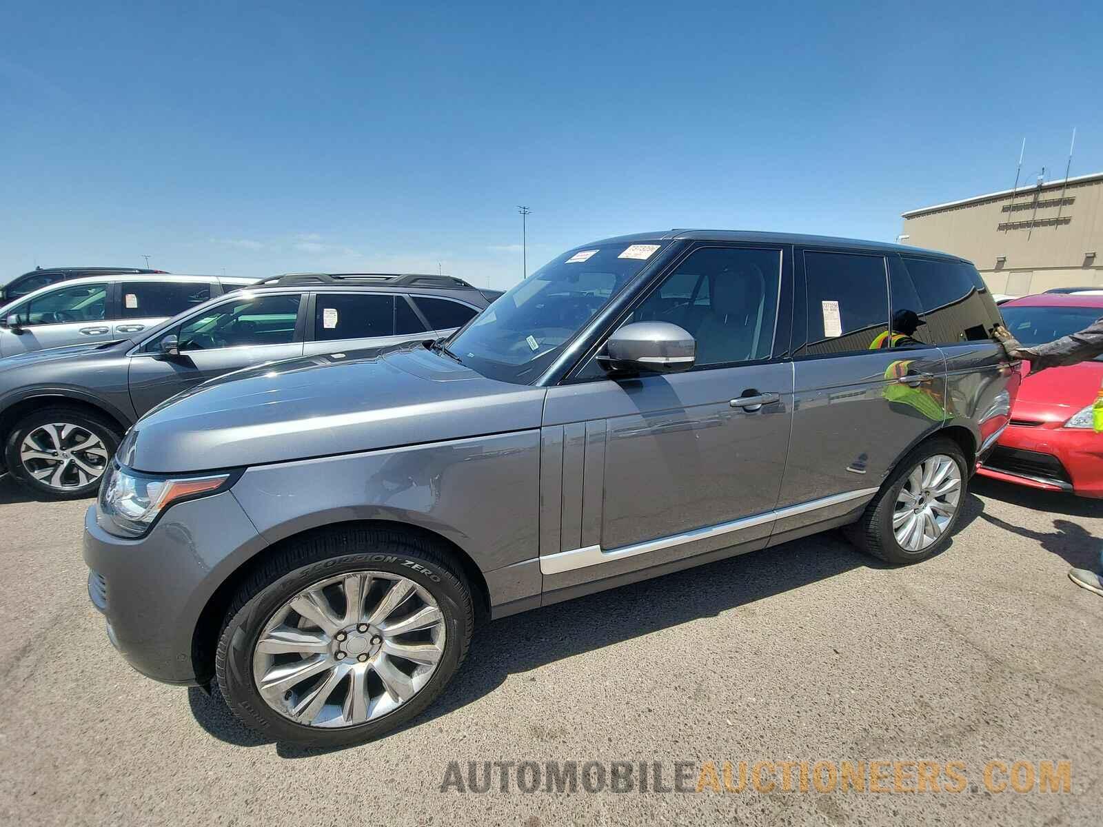 SALGS2EF1GA267775 Land Rover Range Rover 2016