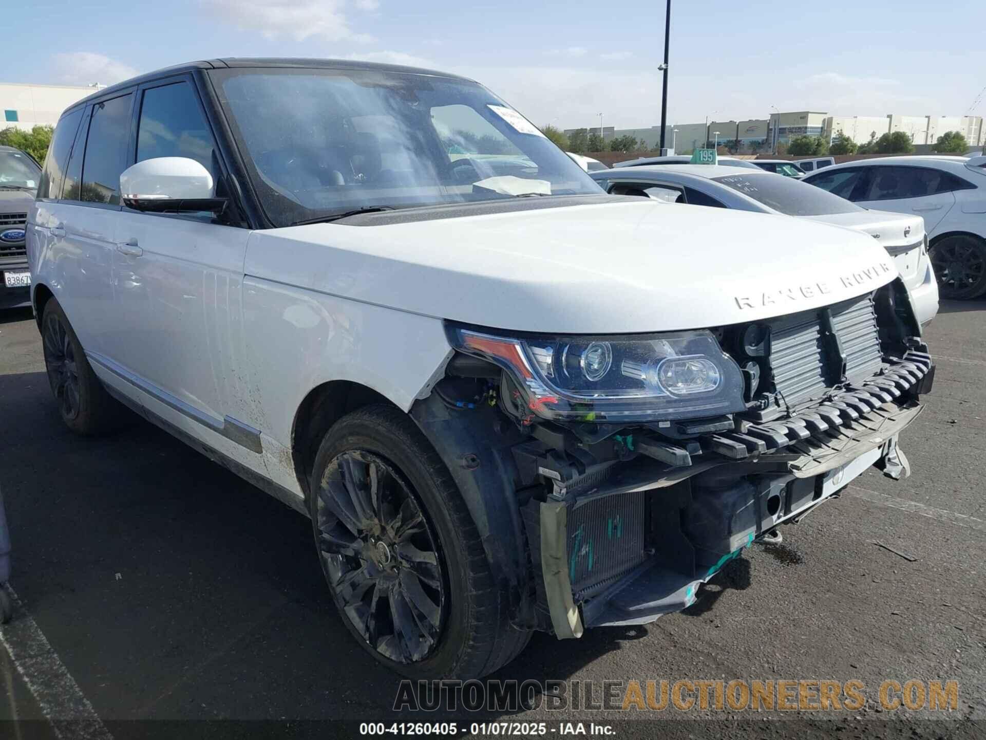 SALGS2EF1GA311368 LAND ROVER RANGE ROVER 2016