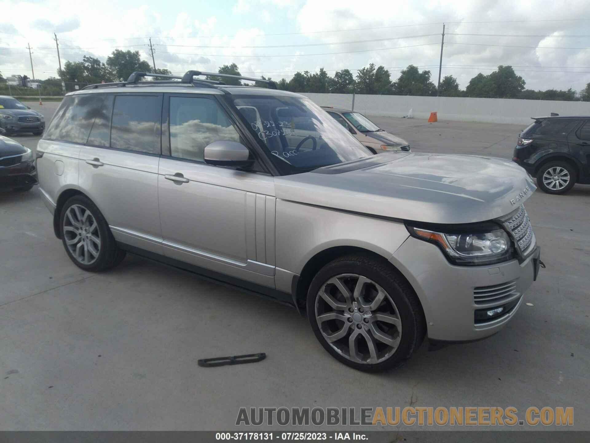 SALGS2EF2GA251004 LAND ROVER RANGE ROVER 2016