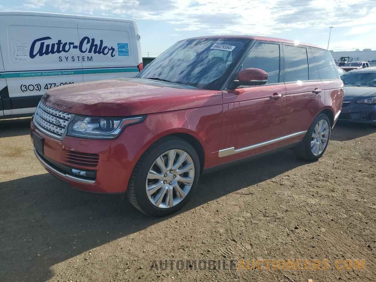 SALGS2EF2GA285587 LAND ROVER RANGEROVER 2016