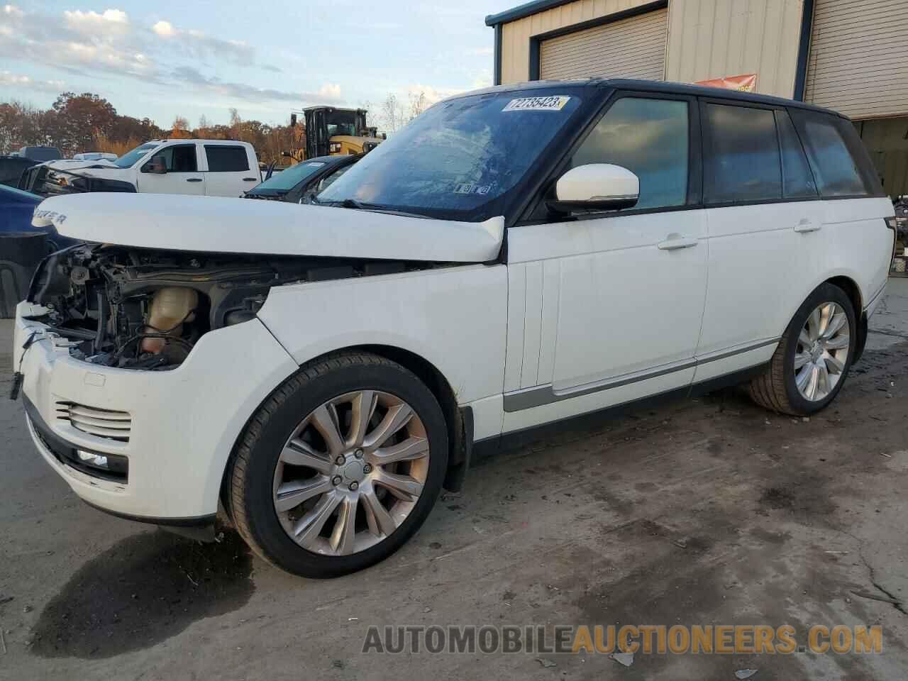 SALGS2EF2GA290398 LAND ROVER RANGEROVER 2016