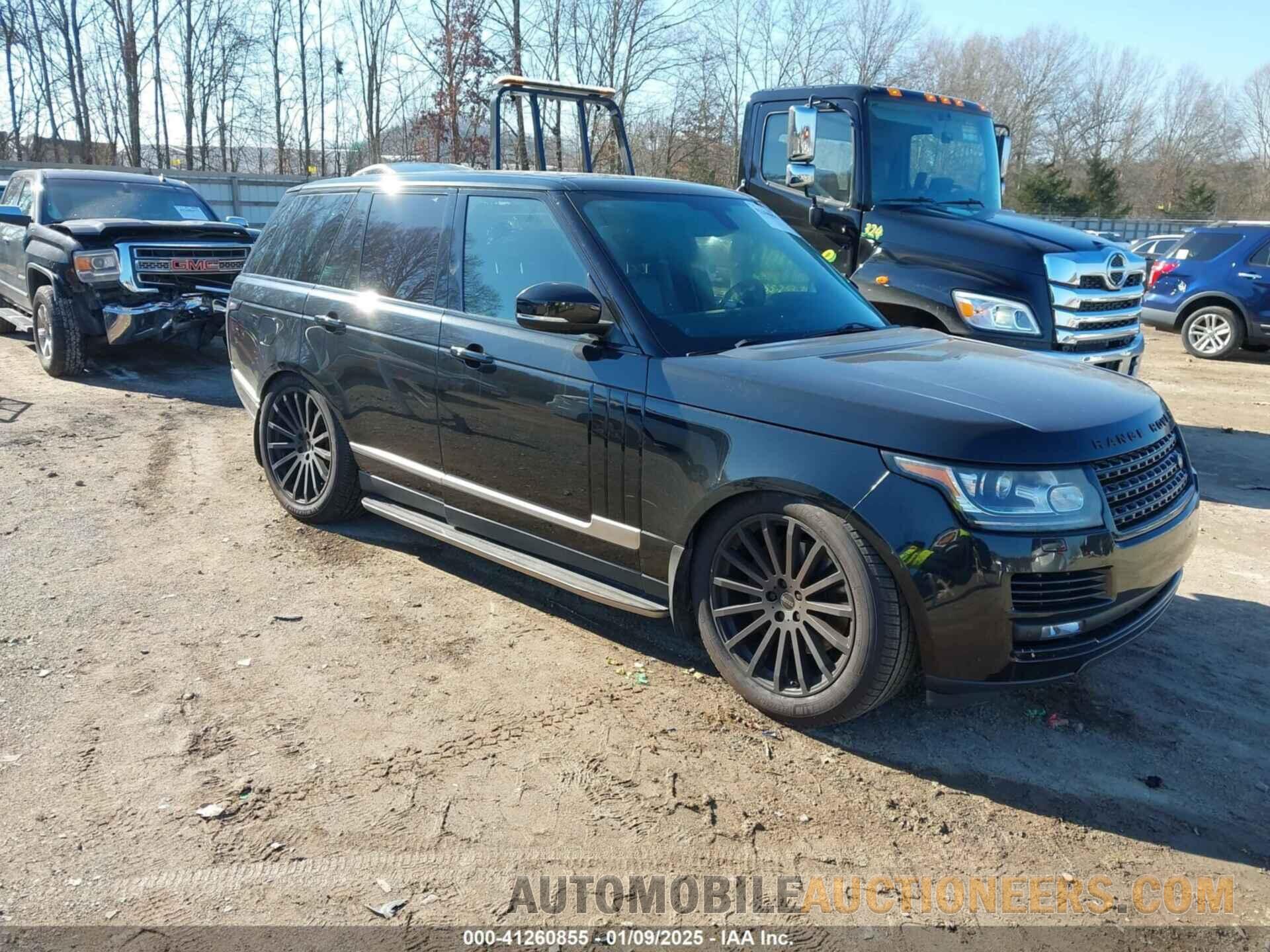 SALGS2EF3DA116321 LAND ROVER RANGE ROVER 2013