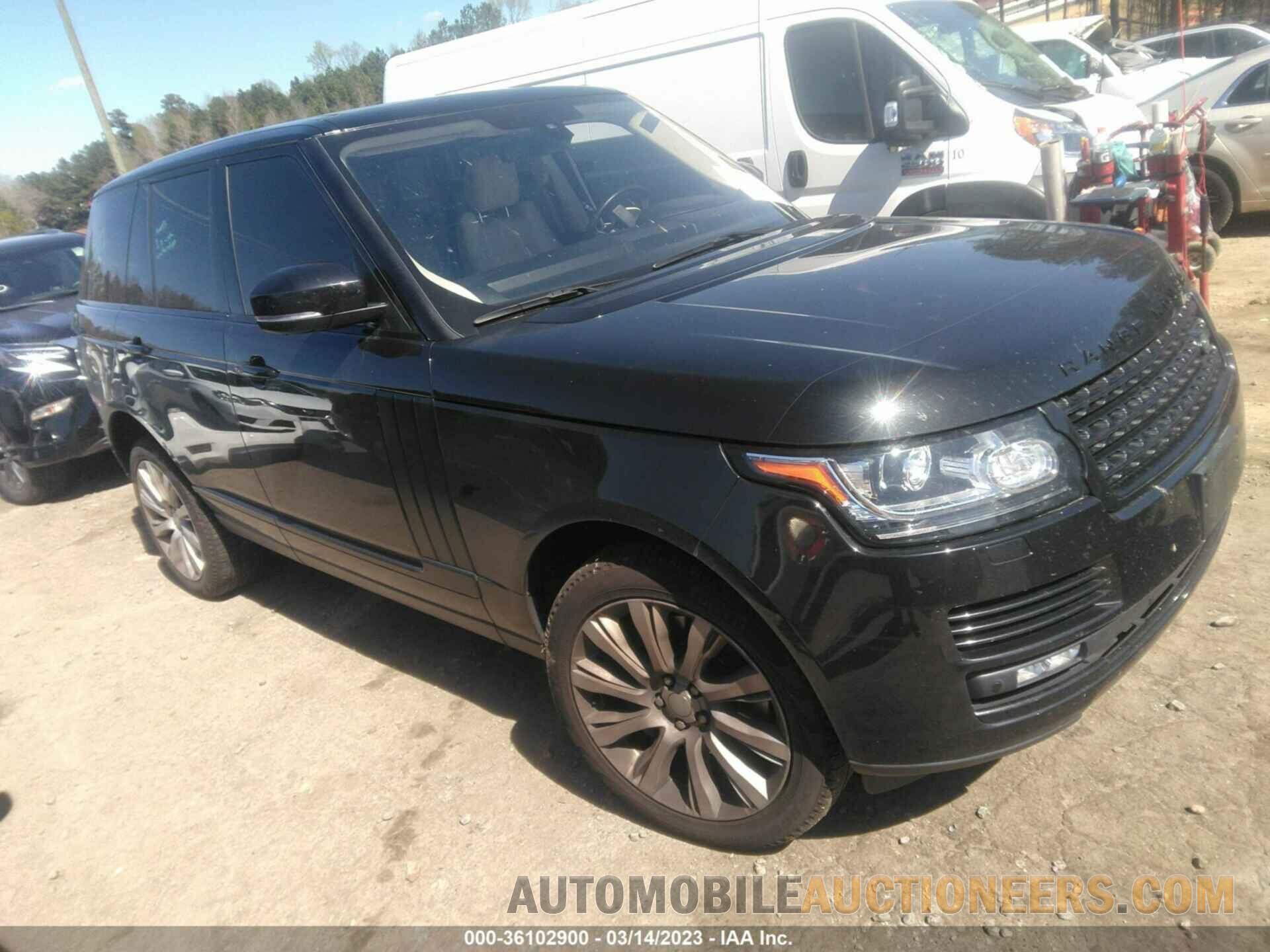 SALGS2EF3GA248645 LAND ROVER RANGE ROVER 2016