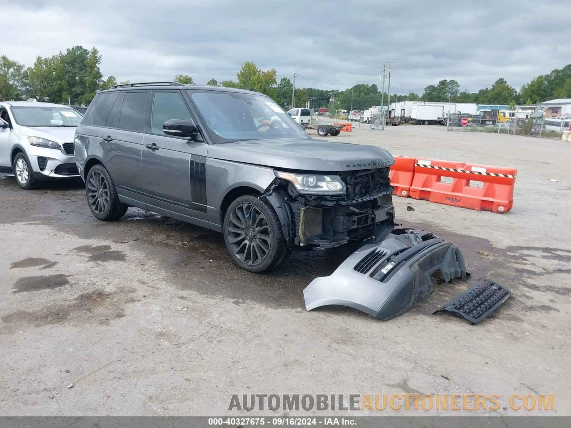 SALGS2EF3GA257703 LAND ROVER RANGE ROVER 2016