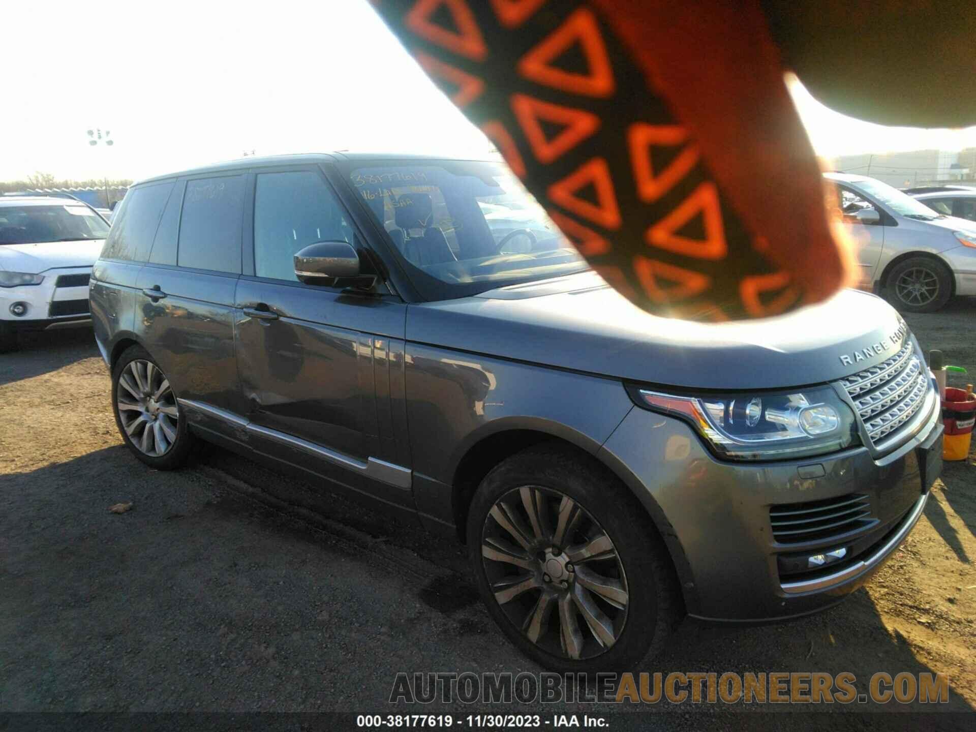 SALGS2EF3GA270788 LAND ROVER RANGE ROVER 2016