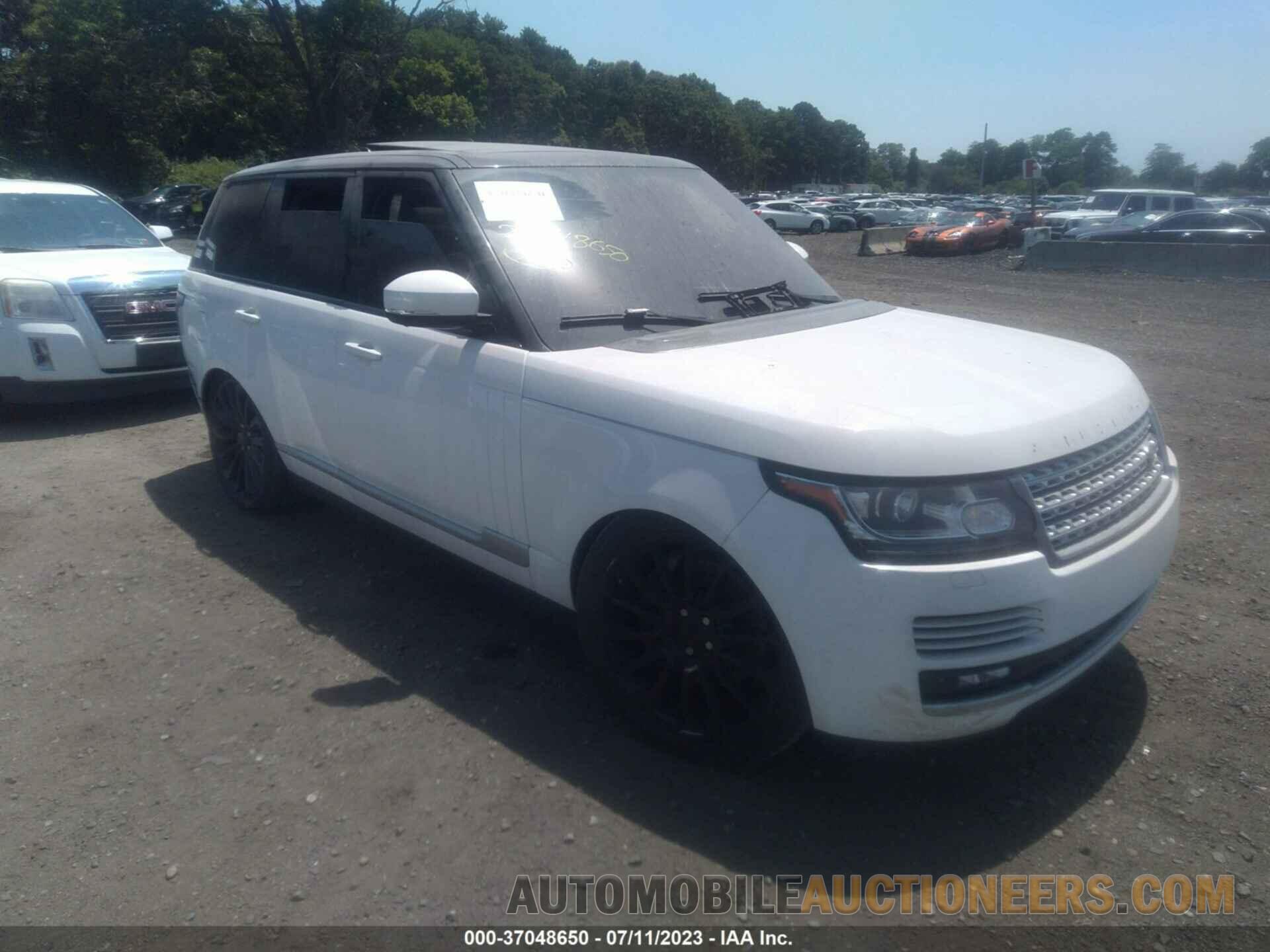 SALGS2EF3GA283685 LAND ROVER RANGE ROVER 2016