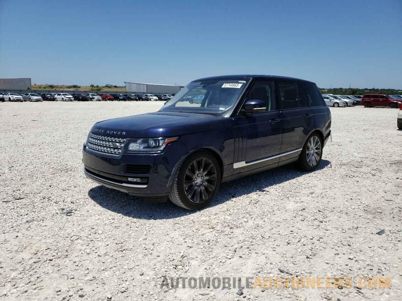 SALGS2EF3GA290166 LAND ROVER RANGEROVER 2016