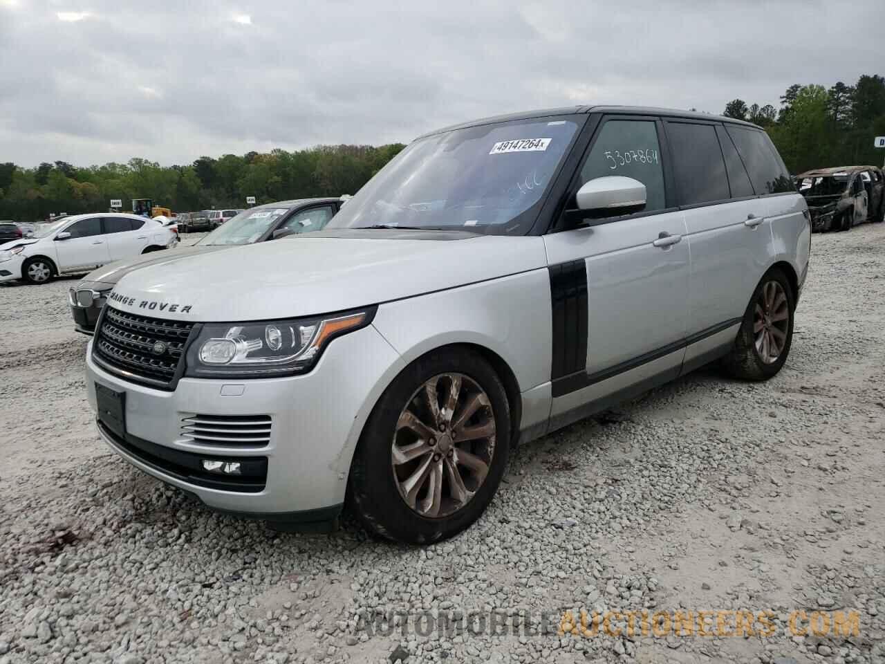 SALGS2EF3GA297425 LAND ROVER RANGEROVER 2016