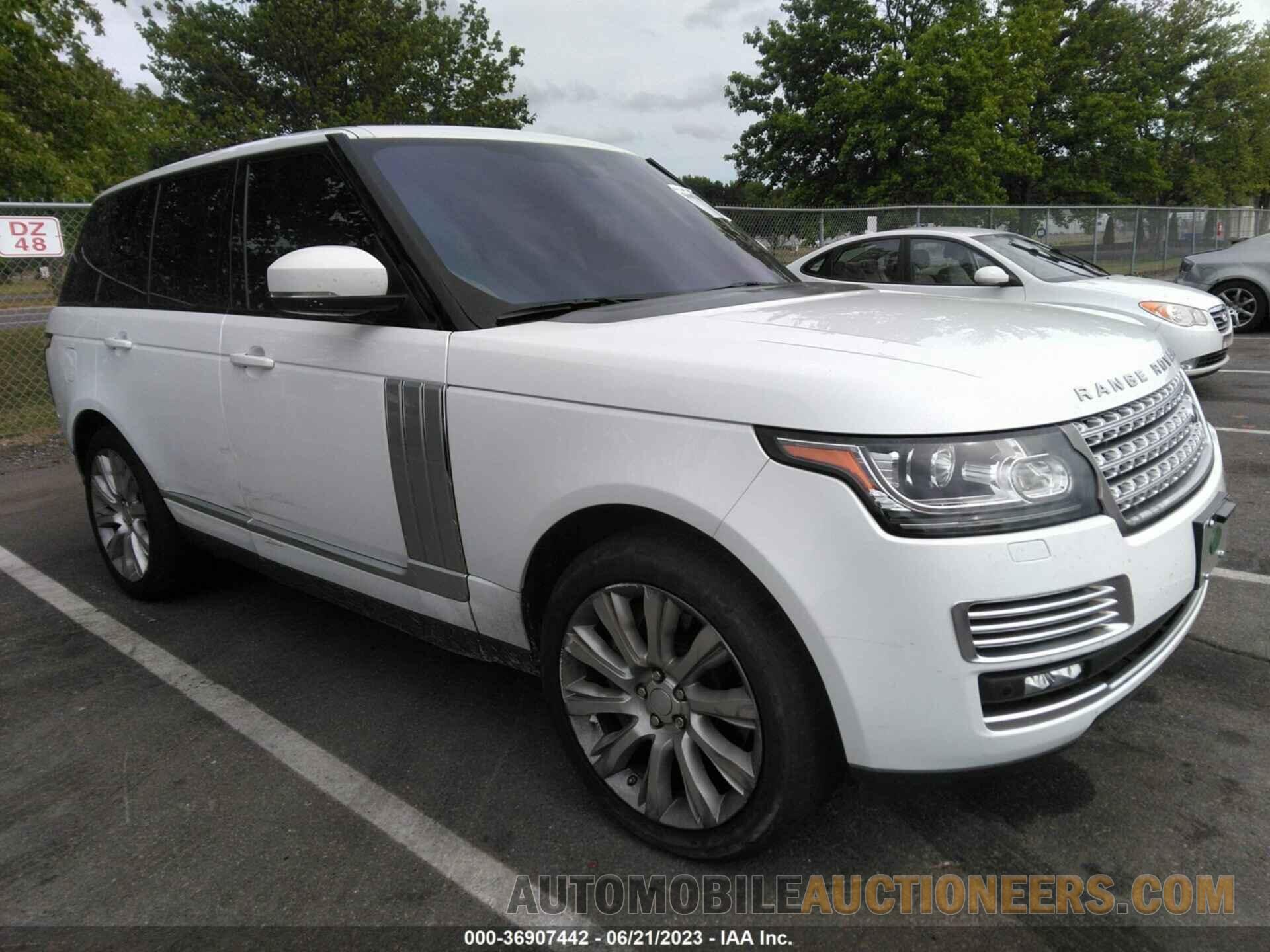 SALGS2EF3GA310464 LAND ROVER RANGE ROVER 2016