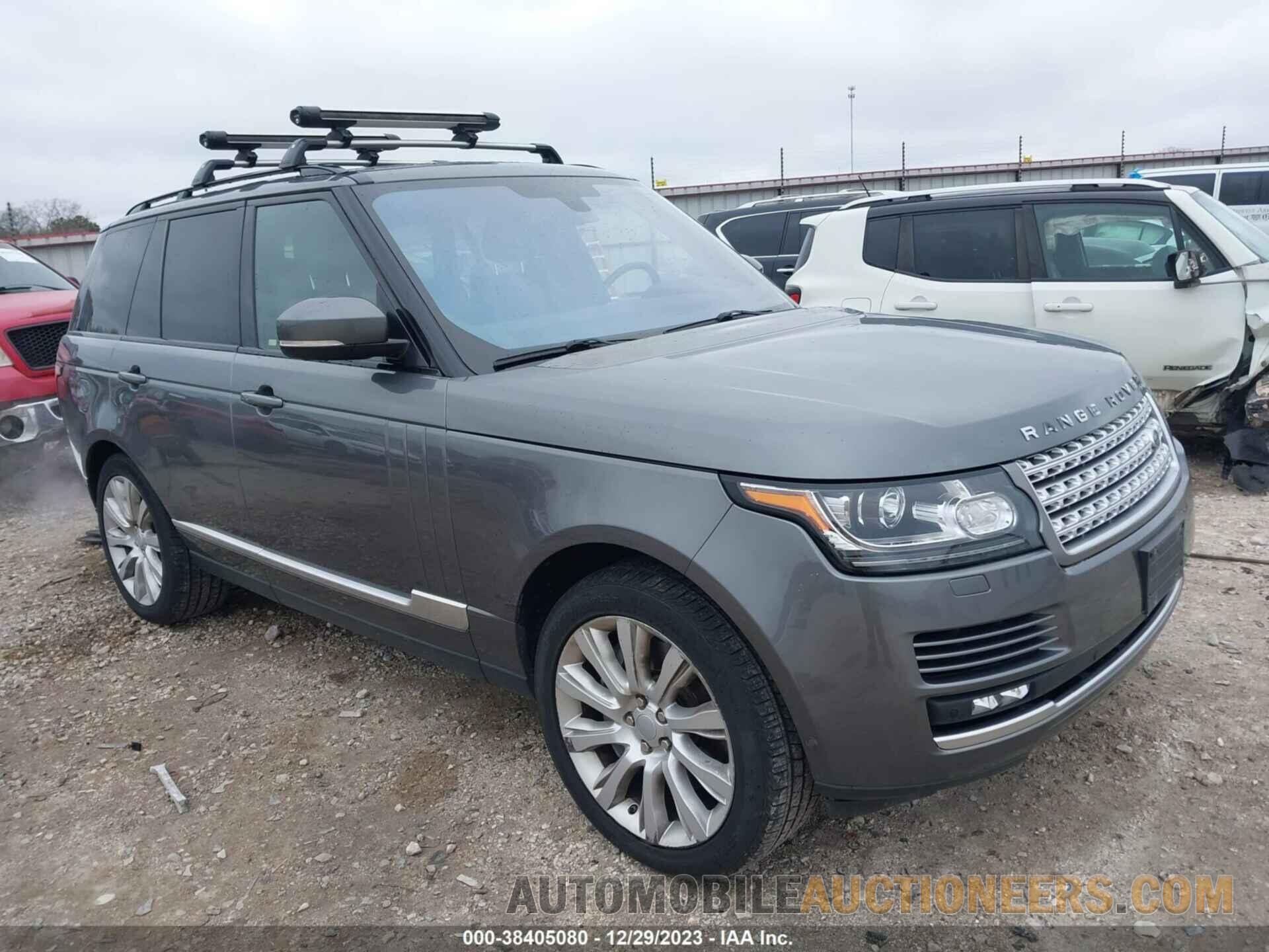 SALGS2EF4GA251845 LAND ROVER RANGE ROVER 2016