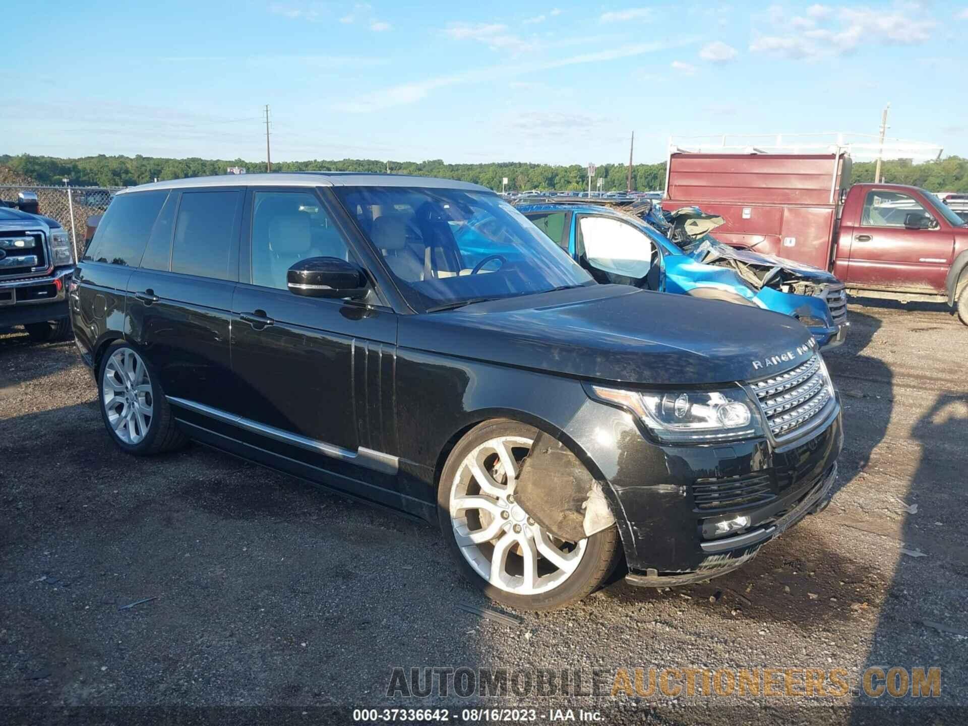 SALGS2EF4GA255782 LAND ROVER RANGE ROVER 2016