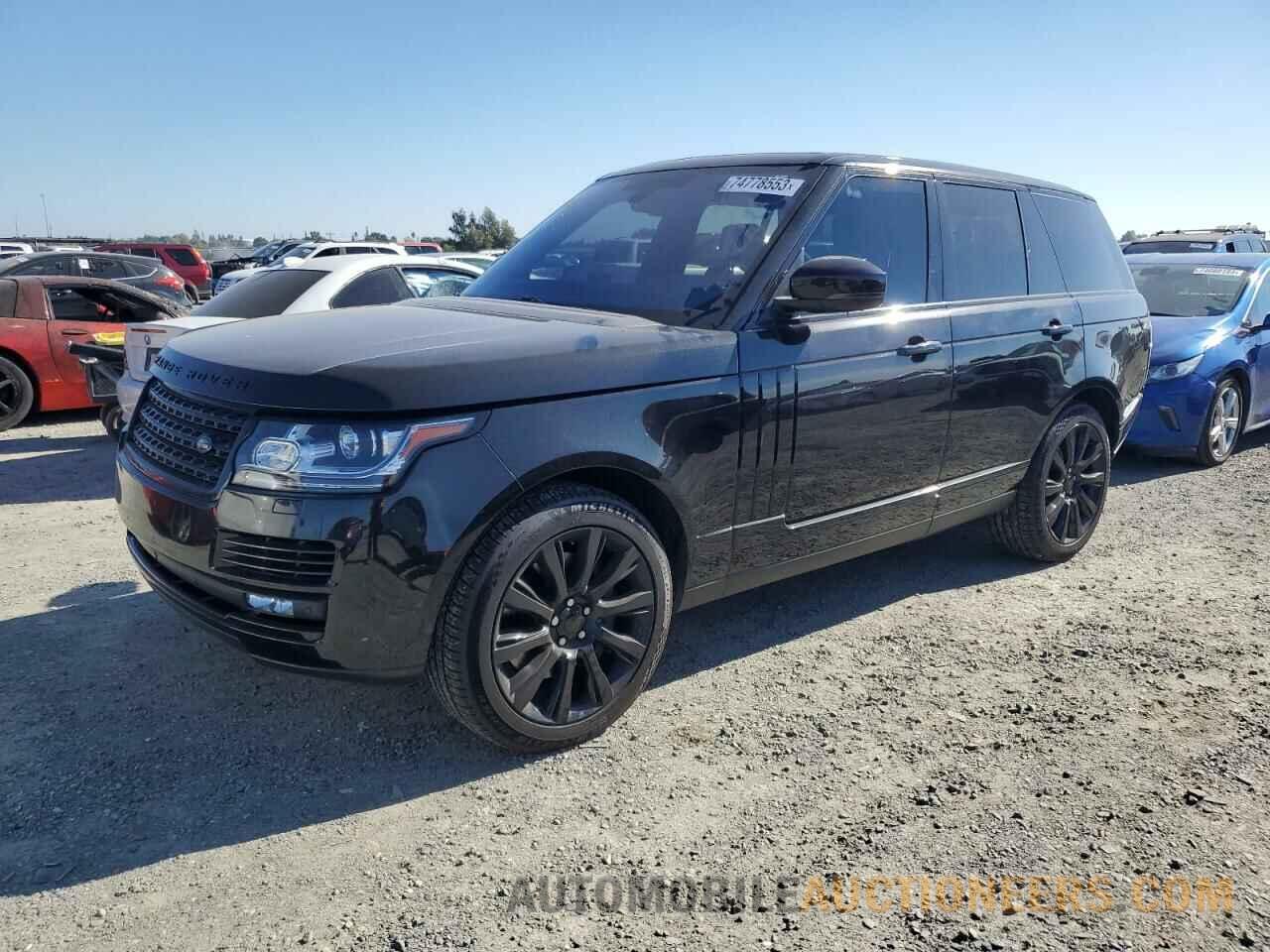 SALGS2EF4GA262957 LAND ROVER RANGEROVER 2016