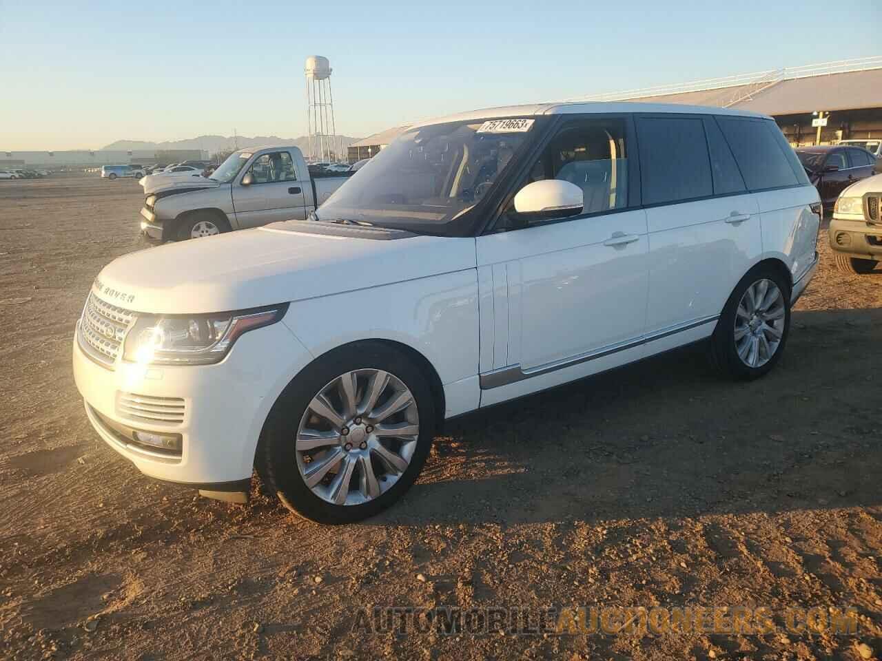 SALGS2EF4GA288698 LAND ROVER RANGEROVER 2016