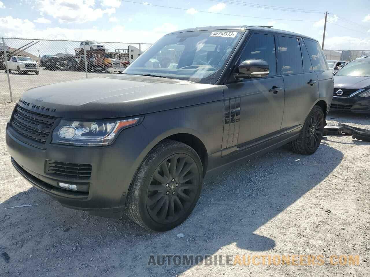 SALGS2EF4GA294498 LAND ROVER RANGEROVER 2016