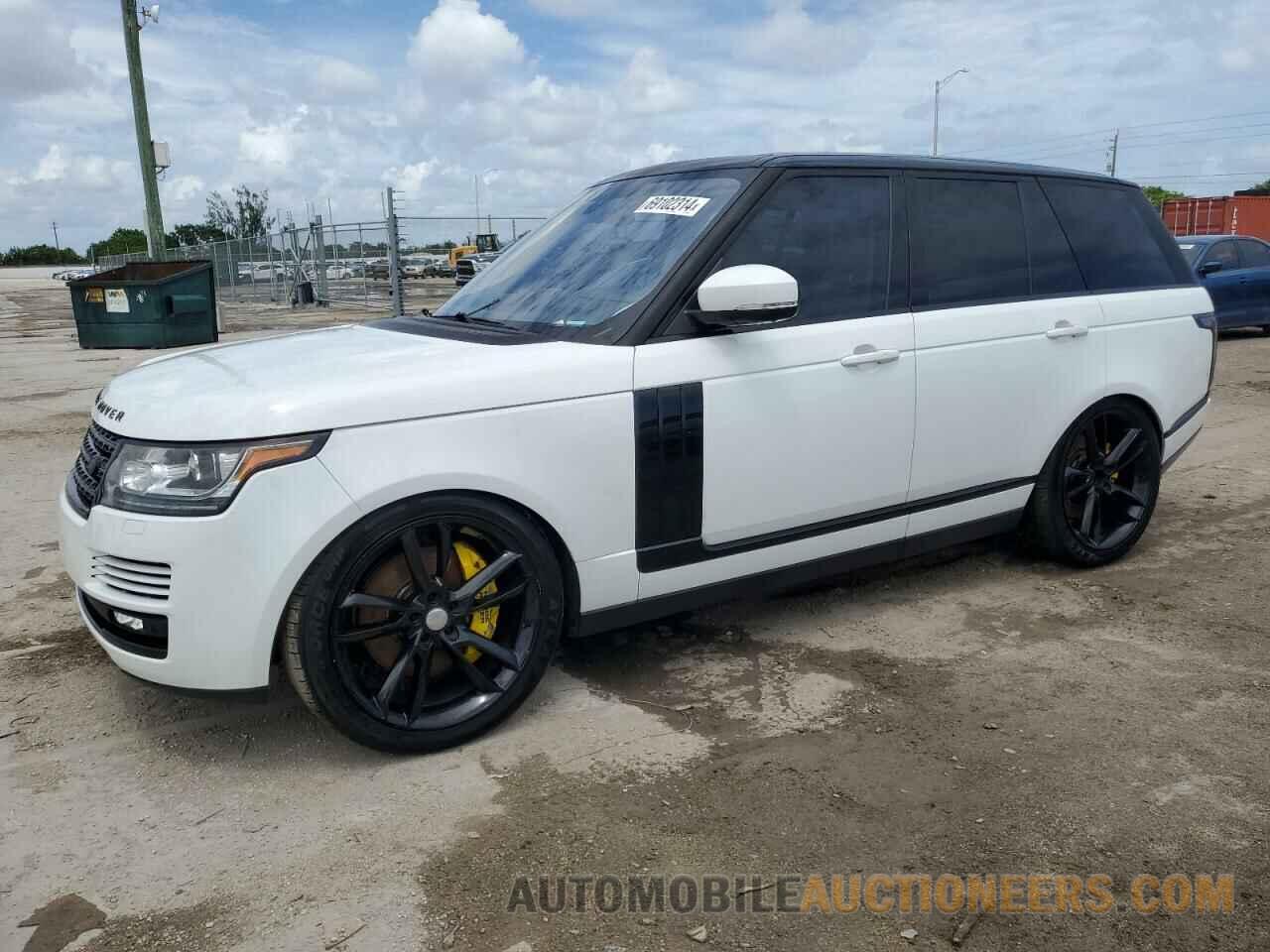 SALGS2EF4GA300090 LAND ROVER RANGEROVER 2016