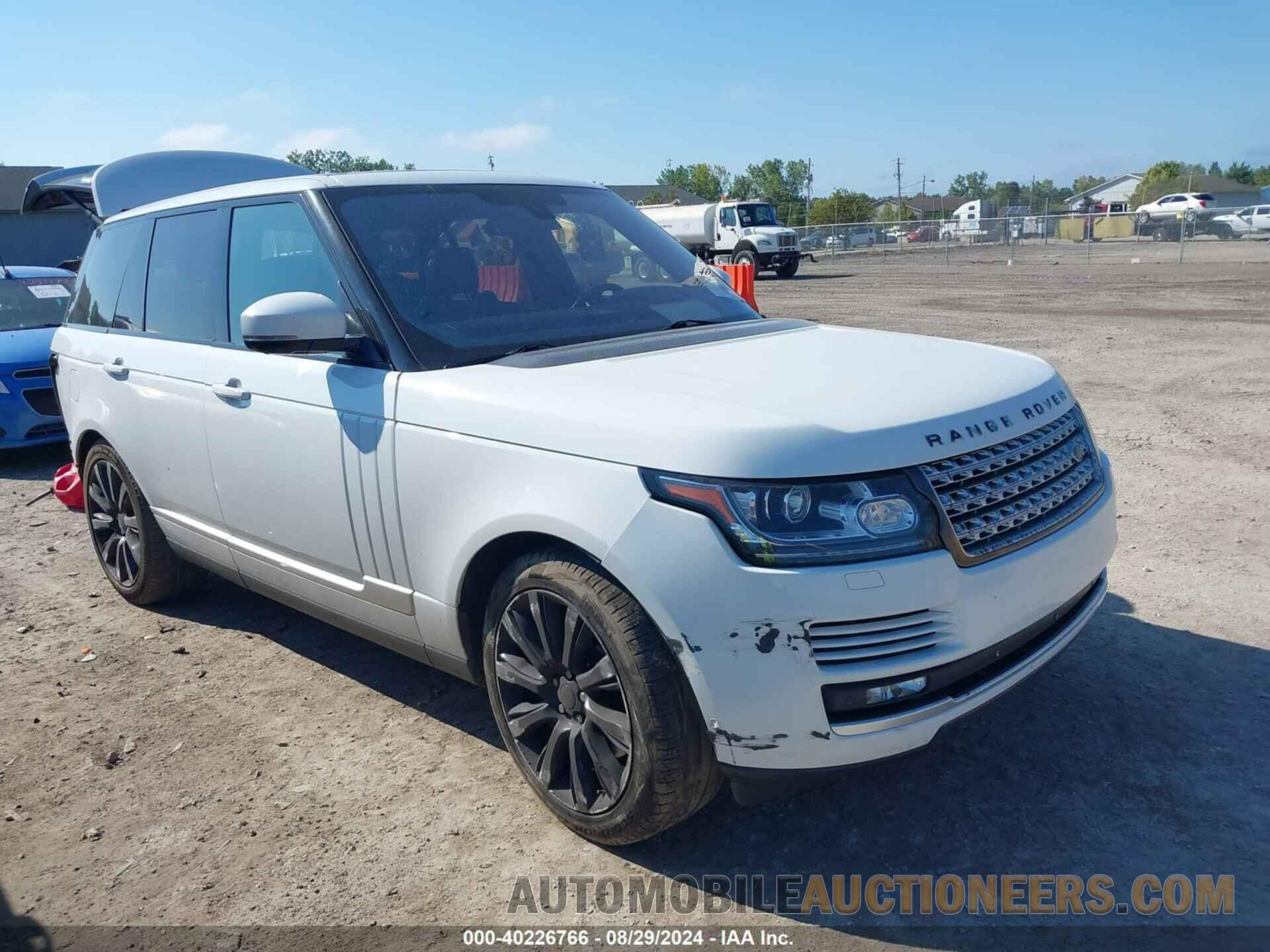 SALGS2EF4GA305435 LAND ROVER RANGE ROVER 2016