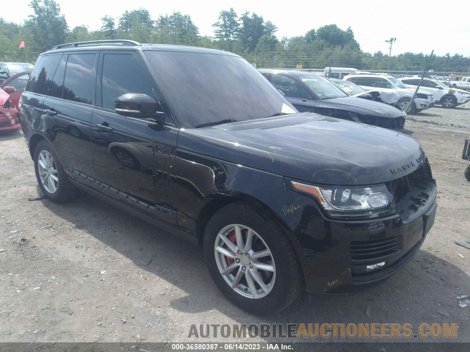 SALGS2EF5GA270694 LAND ROVER RANGE ROVER 2016