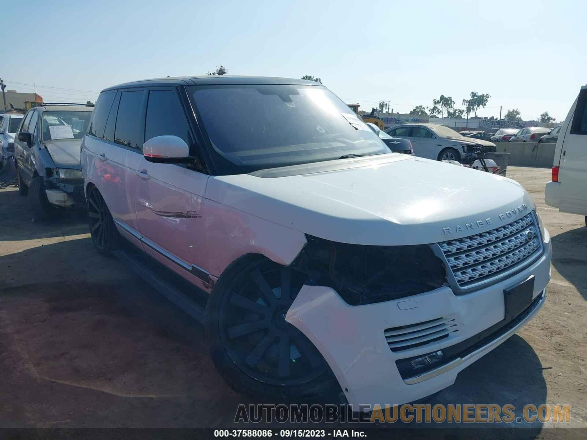 SALGS2EF5GA307811 LAND ROVER RANGE ROVER 2016