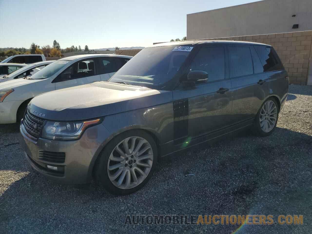 SALGS2EF6GA267805 LAND ROVER RANGEROVER 2016