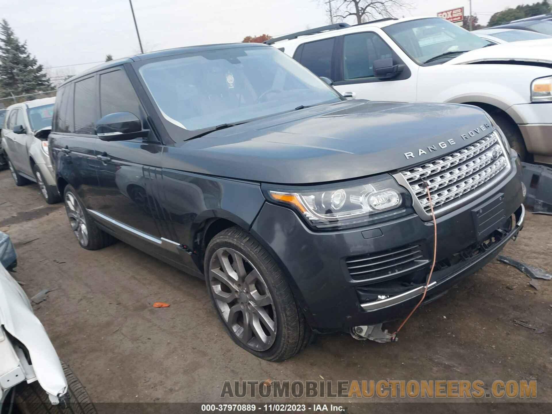 SALGS2EF6GA284605 LAND ROVER RANGE ROVER 2016