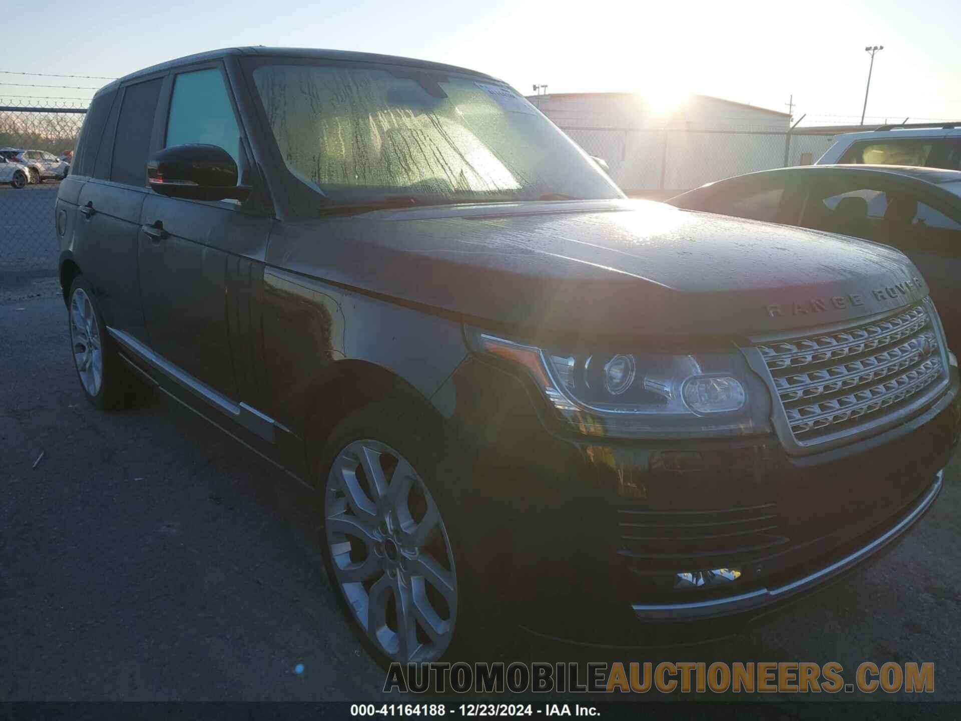 SALGS2EF7DA116239 LAND ROVER RANGE ROVER 2013