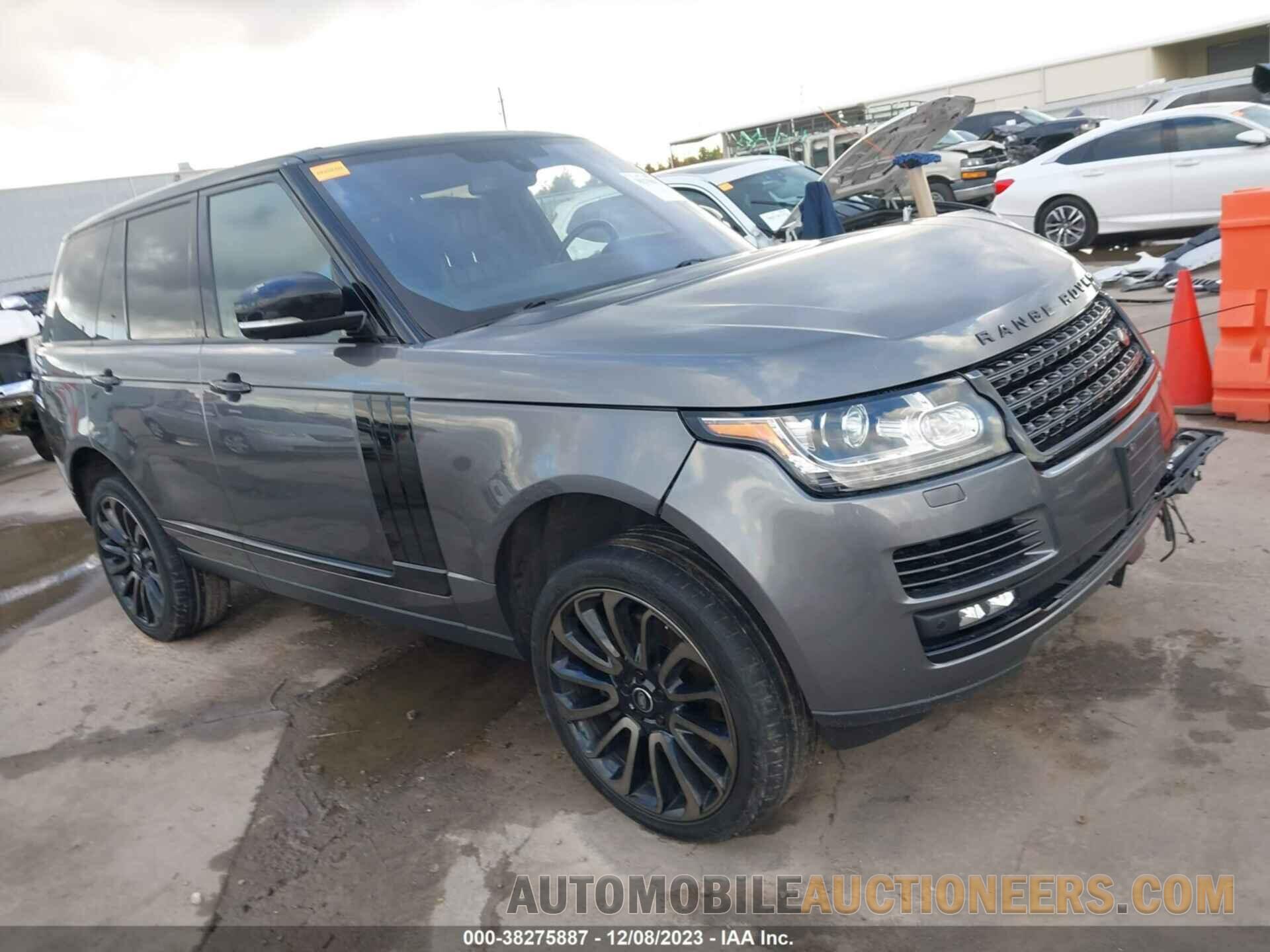 SALGS2EF7GA252746 LAND ROVER RANGE ROVER 2016