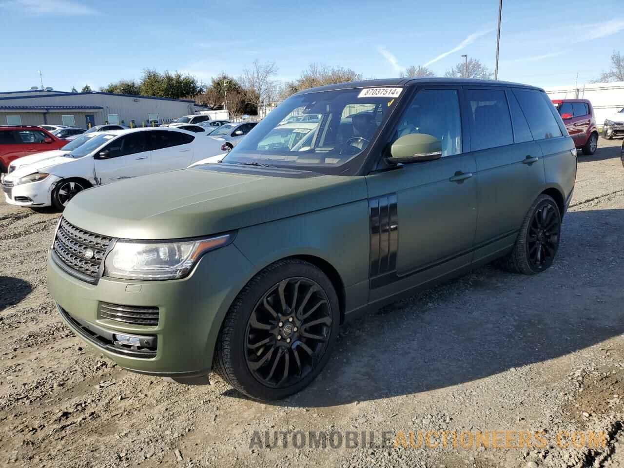 SALGS2EF7GA262273 LAND ROVER RANGEROVER 2016