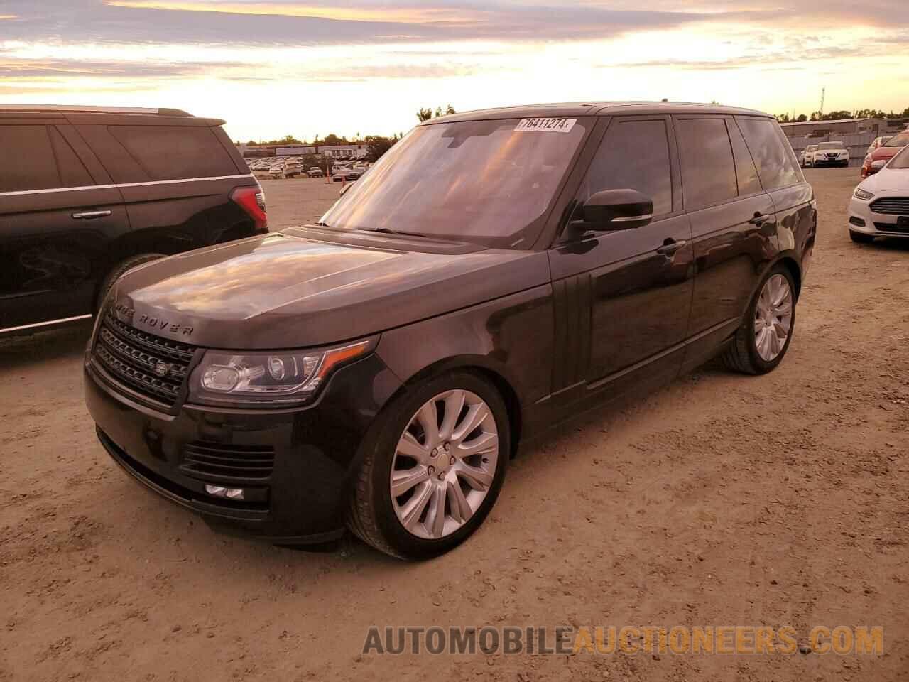 SALGS2EF7GA266467 LAND ROVER RANGEROVER 2016