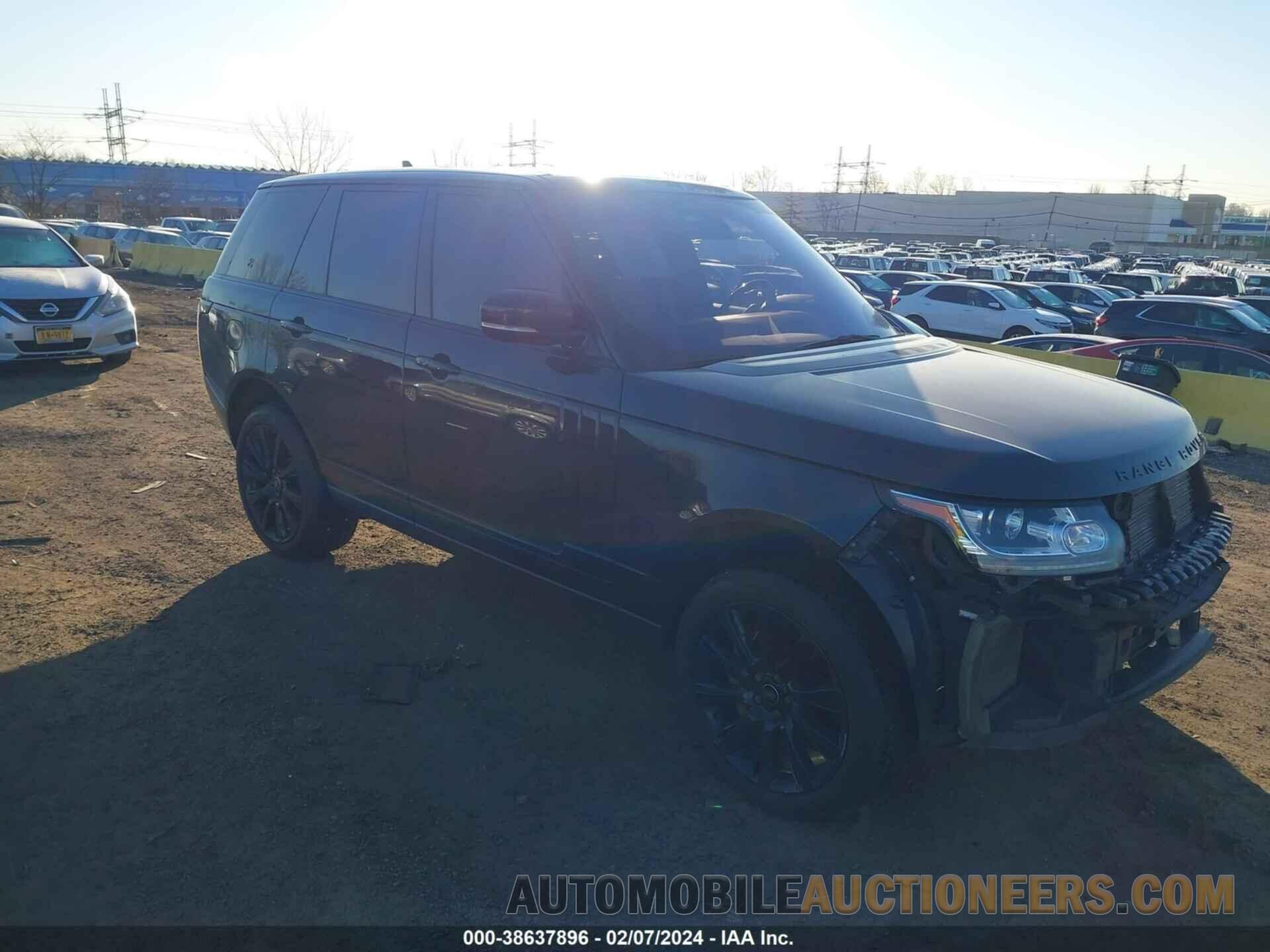 SALGS2EF7GA269322 LAND ROVER RANGE ROVER 2016