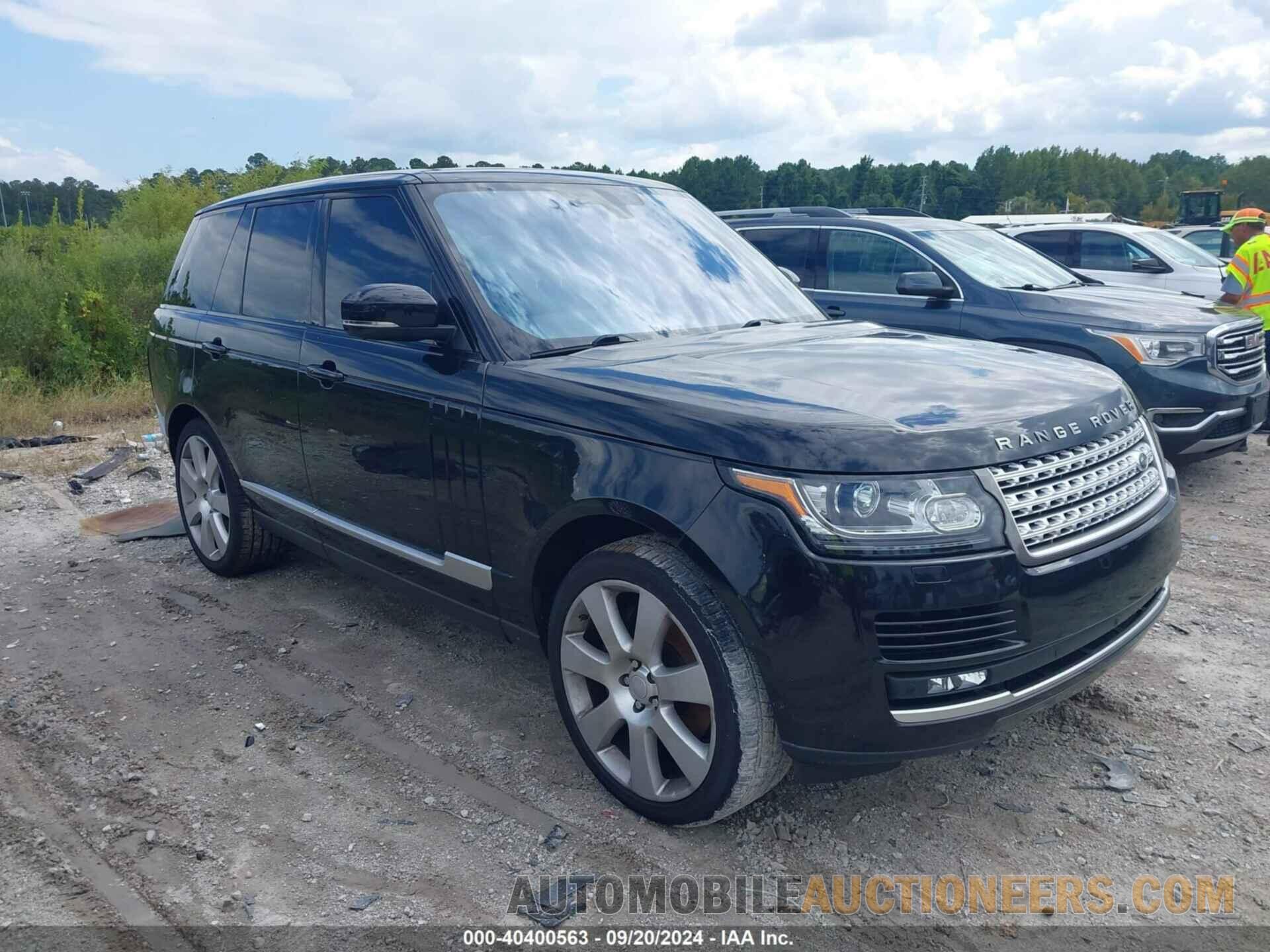 SALGS2EF7GA280448 LAND ROVER RANGE ROVER 2016