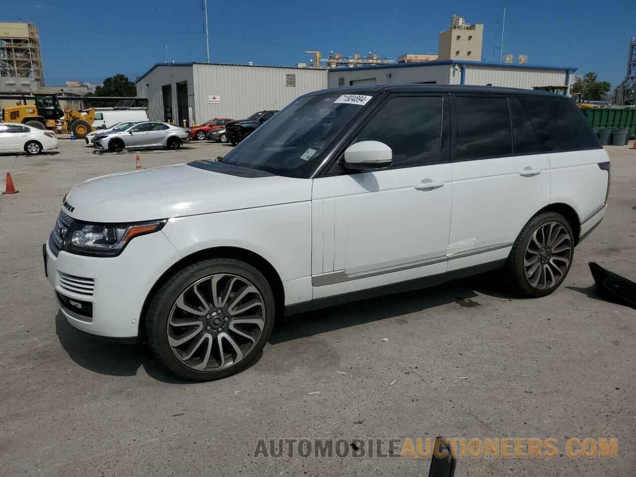 SALGS2EF7GA283009 LAND ROVER RANGEROVER 2016