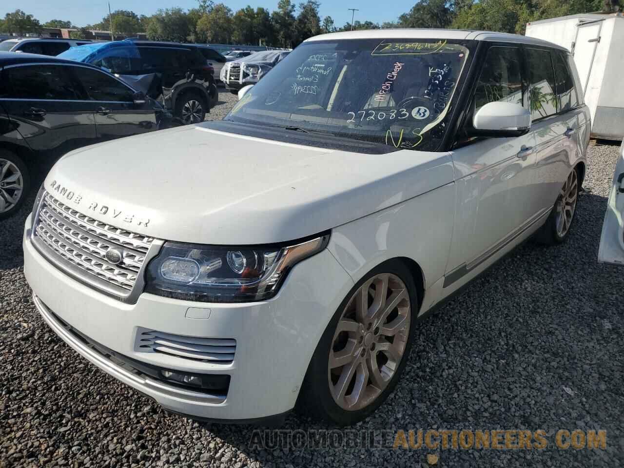 SALGS2EF8GA272083 LAND ROVER RANGEROVER 2016