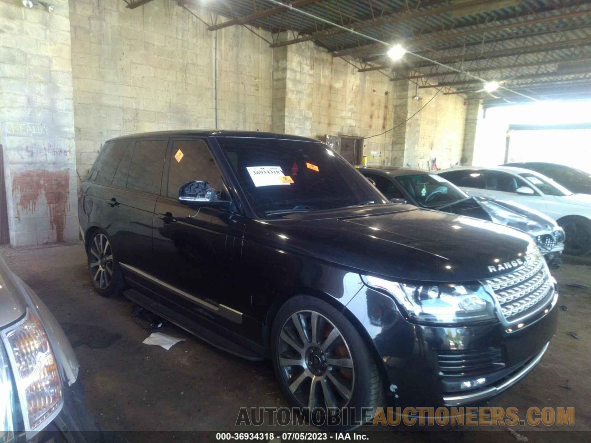 SALGS2EF8GA275288 LAND ROVER RANGE ROVER 2016