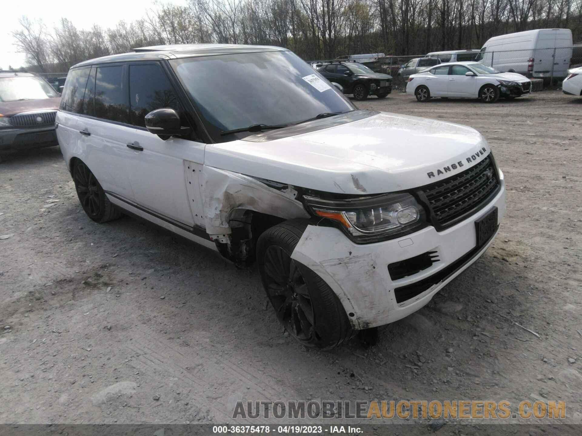 SALGS2EF8GA285061 LAND ROVER RANGE ROVER 2016