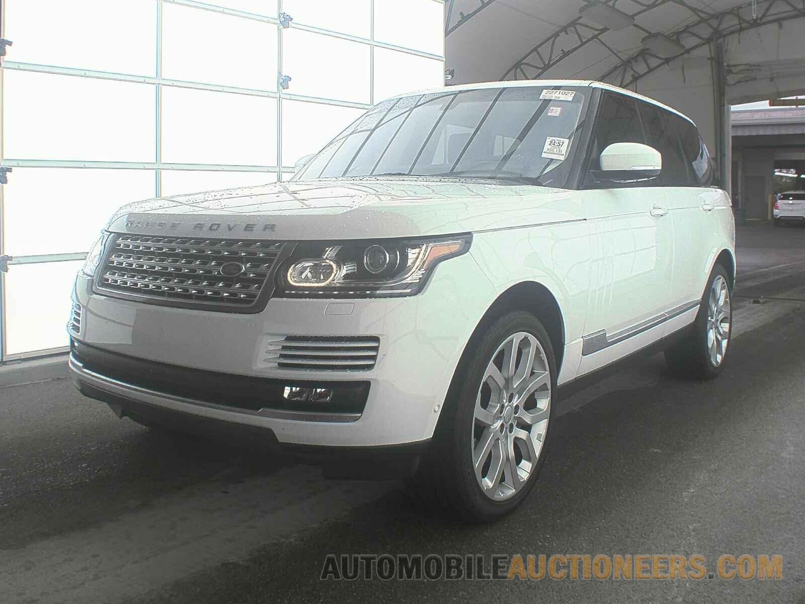 SALGS2EF8GA287621 Land Rover Range Rover 2016