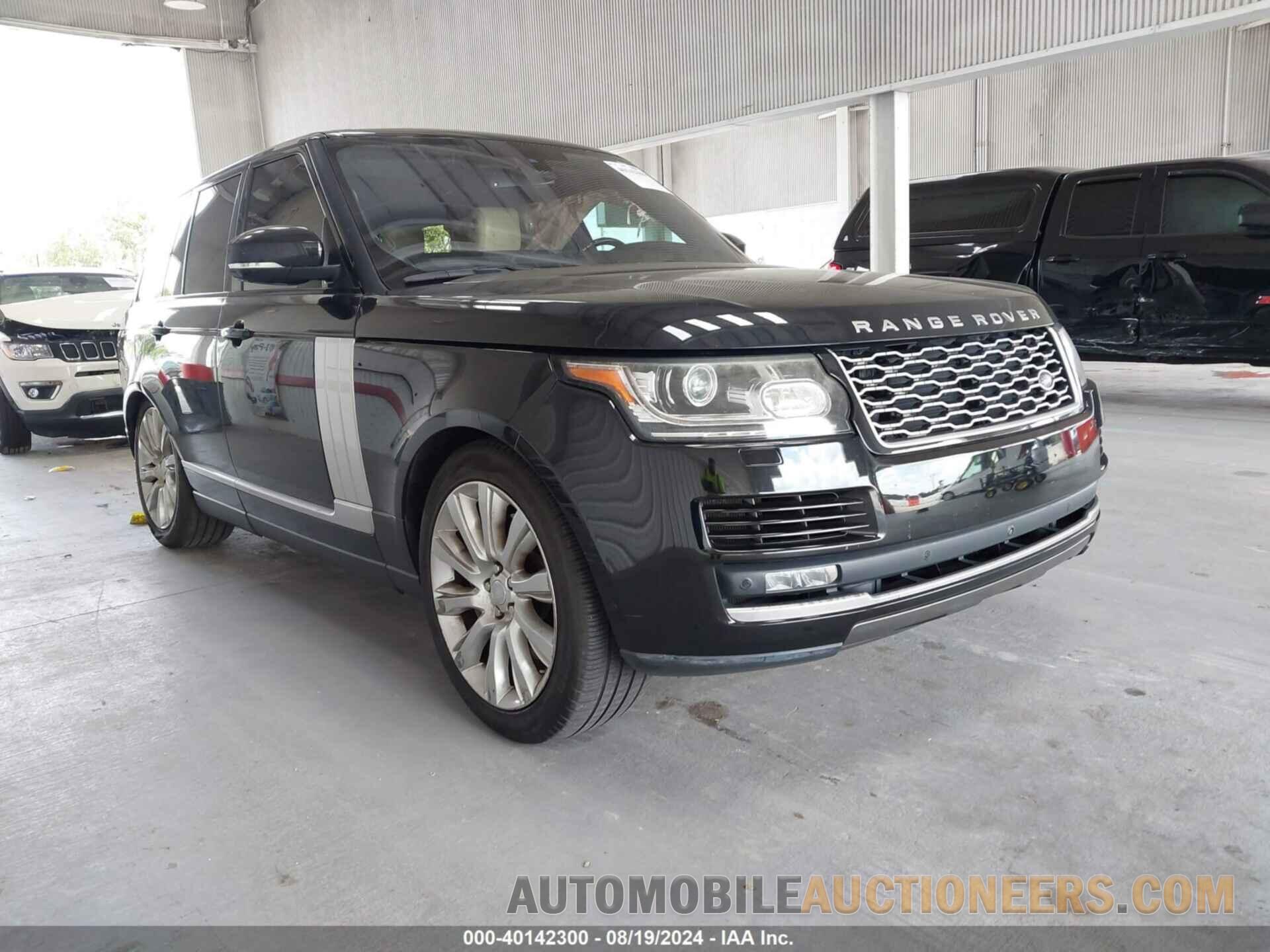 SALGS2EF8GA301646 LAND ROVER RANGE ROVER 2016