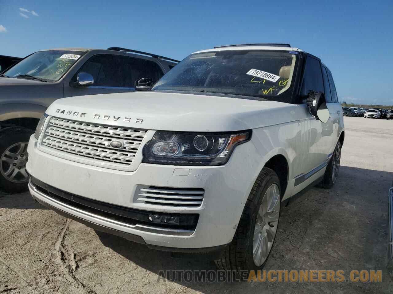 SALGS2EF8GA302490 LAND ROVER RANGEROVER 2016