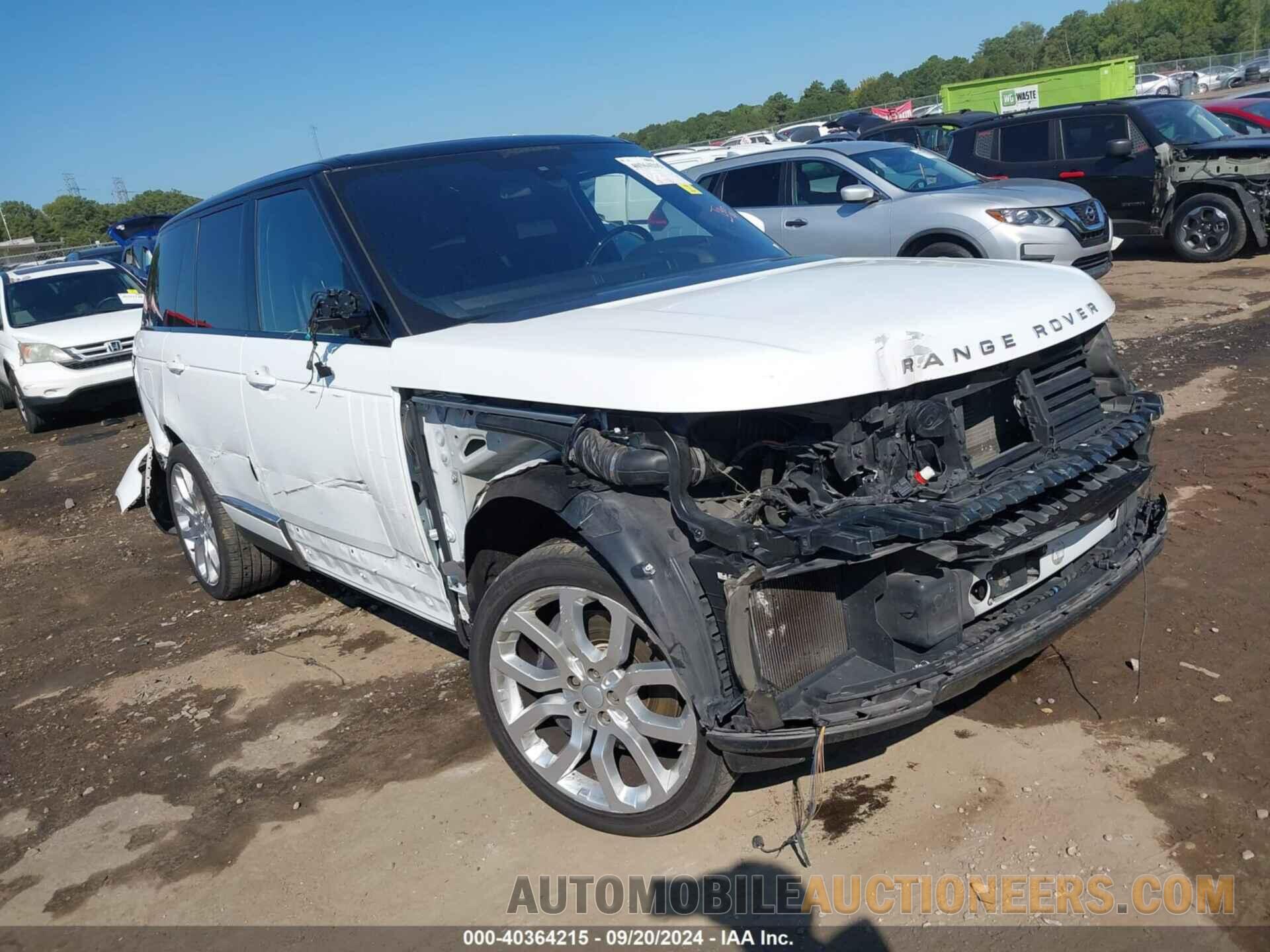 SALGS2EF9GA253901 LAND ROVER RANGE ROVER 2016