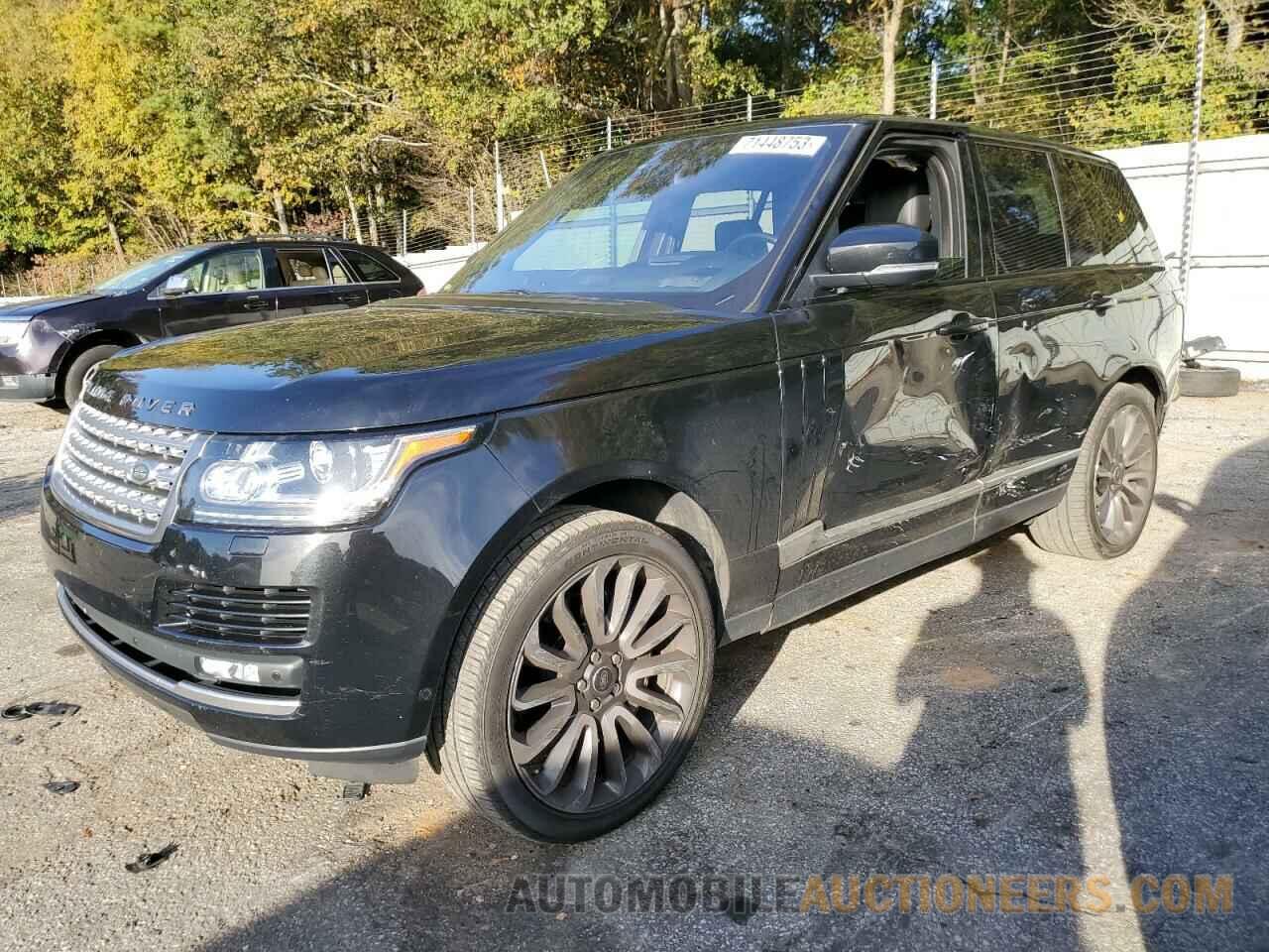 SALGS2EF9GA283206 LAND ROVER RANGEROVER 2016