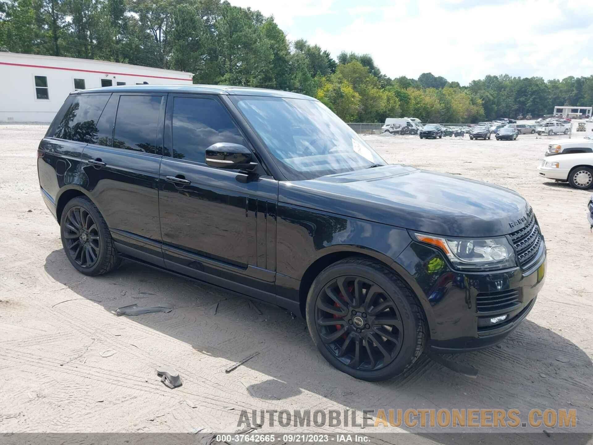 SALGS2EF9GA316091 LAND ROVER RANGE ROVER 2016