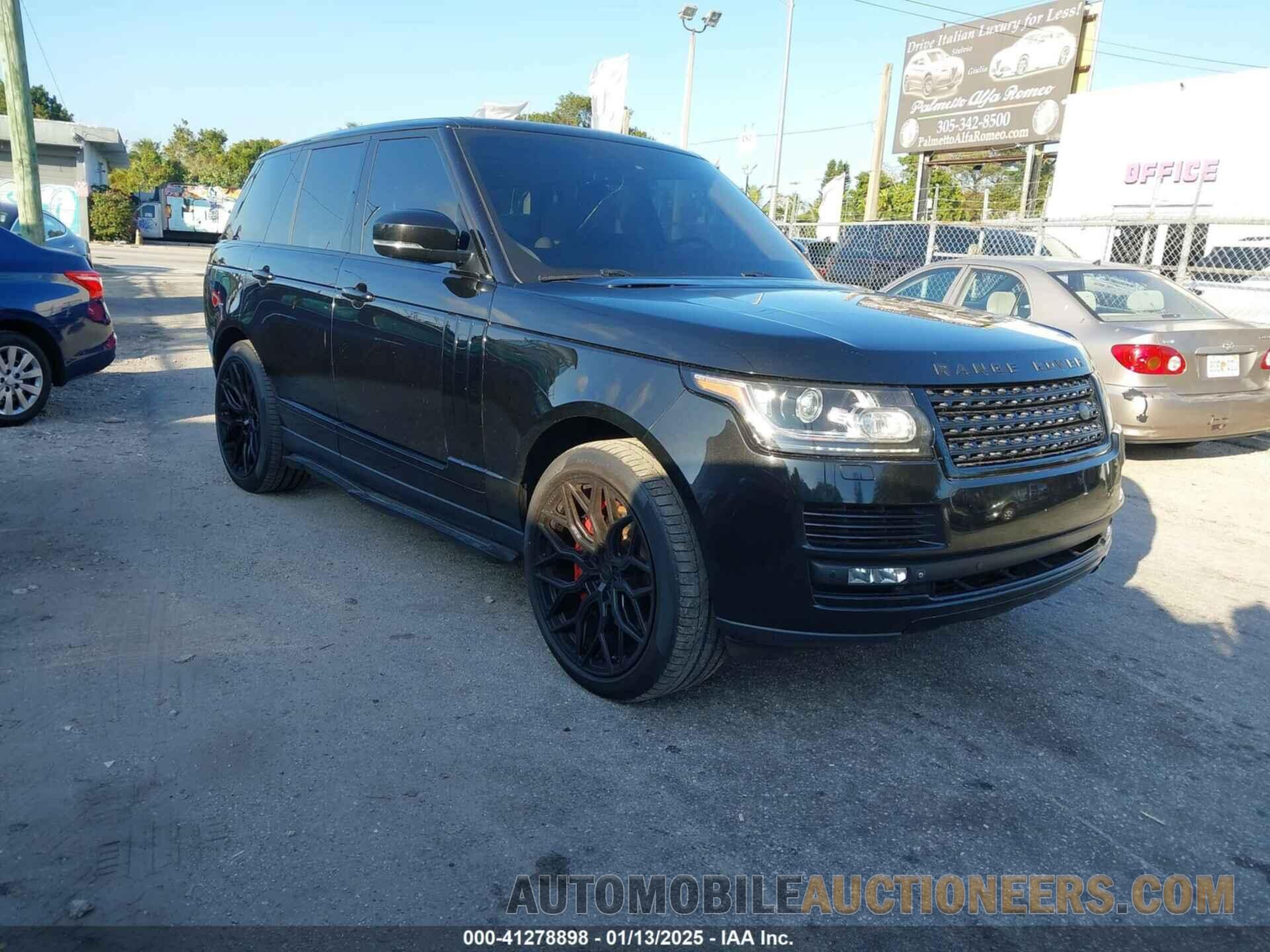 SALGS2EFXEA135563 LAND ROVER RANGE ROVER 2014