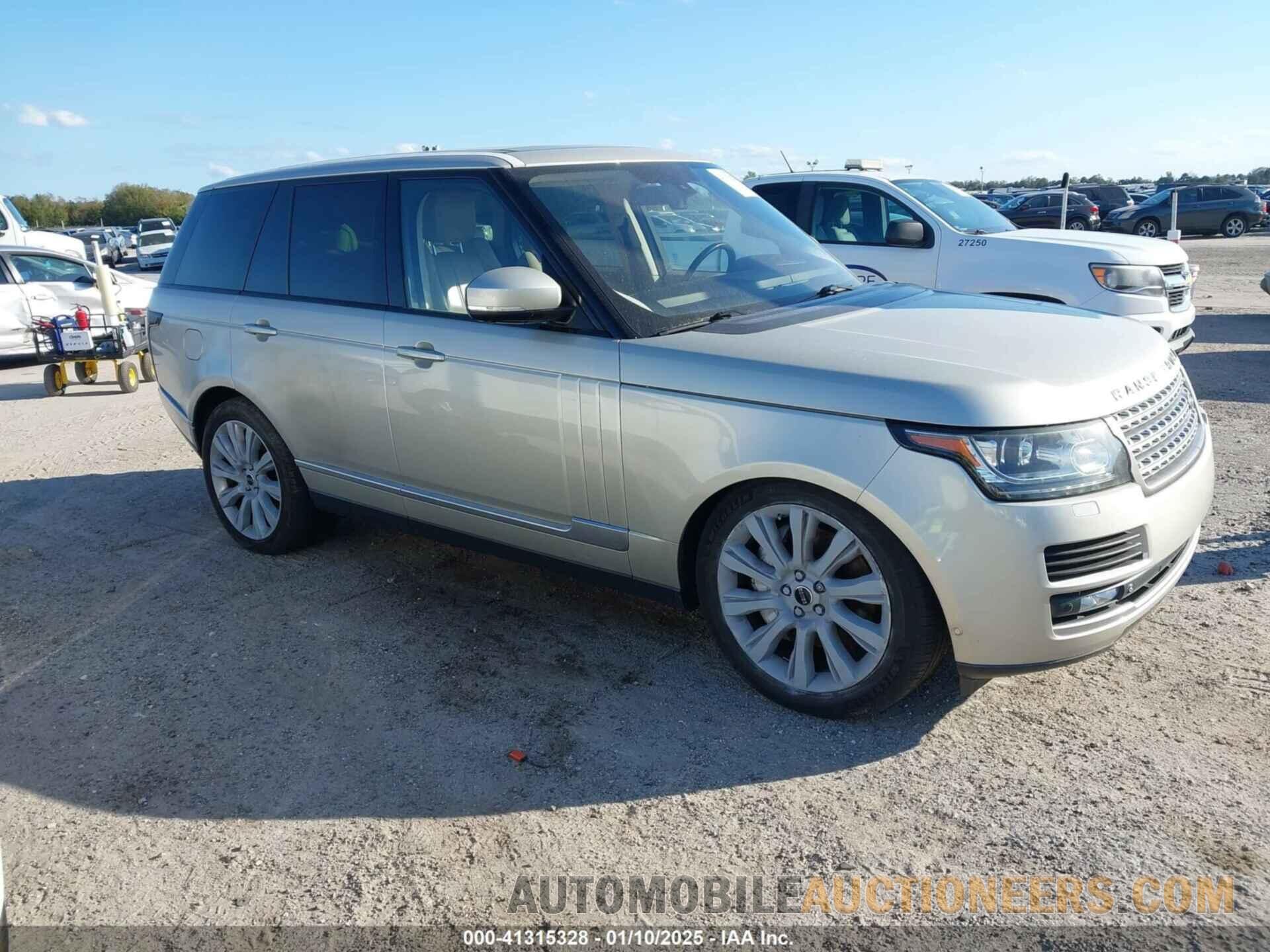 SALGS2EFXEA135787 LAND ROVER RANGE ROVER 2014