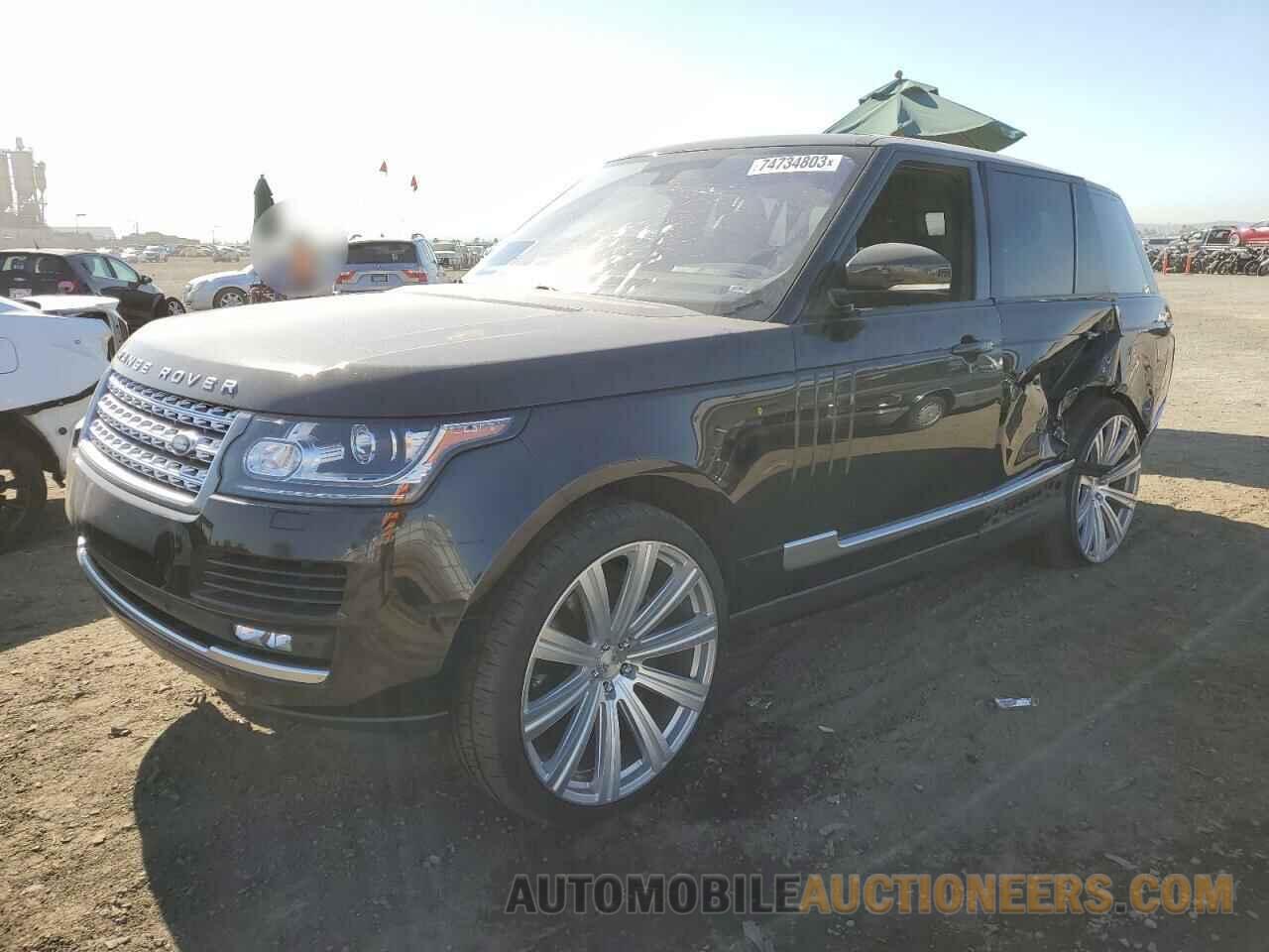 SALGS2EFXGA255012 LAND ROVER RANGEROVER 2016