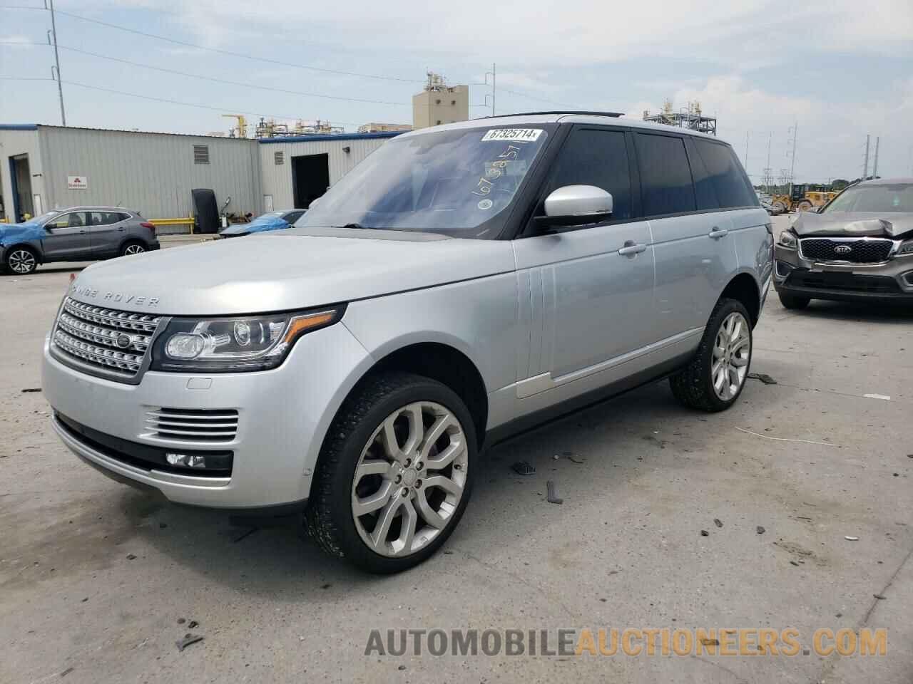 SALGS2EFXGA265491 LAND ROVER RANGEROVER 2016